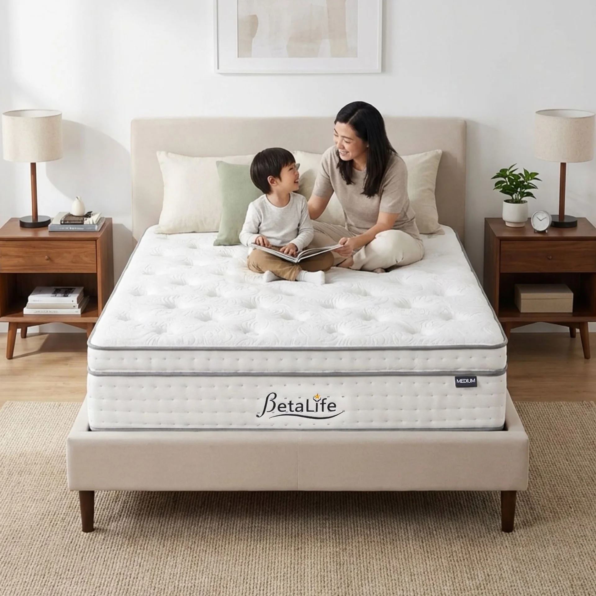 Cosy Elite Micro Pocket Spring Medium Plush Mattress - Double - Image 2