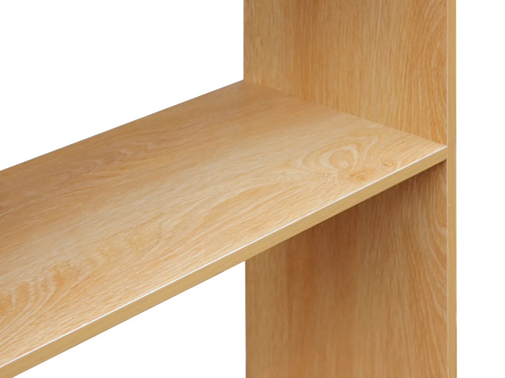 CRATER Bookshelf Storage Cabinet - Oak - Image 9