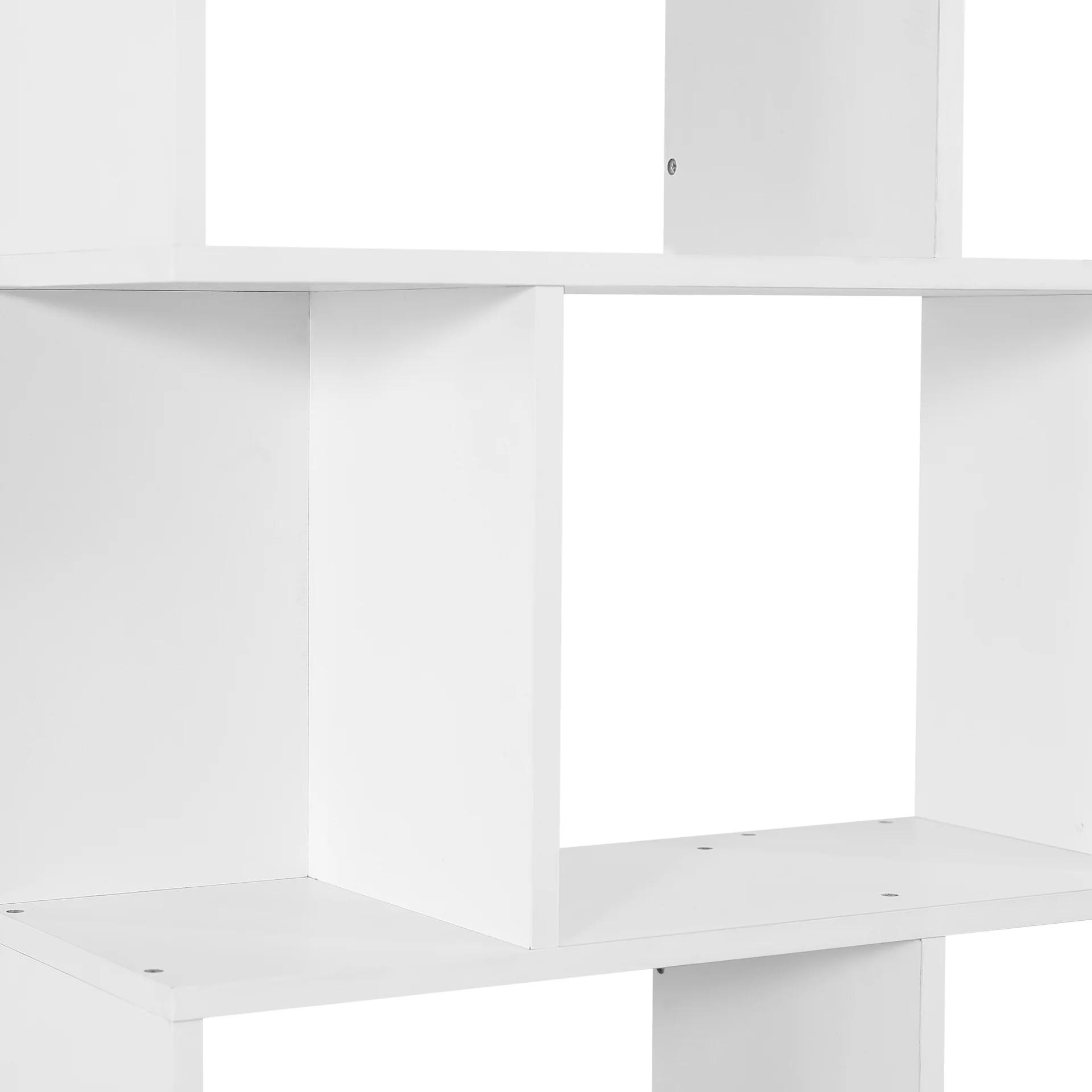 Cubo 3 Tier Bookshelf Display Shelf - White - Image 10