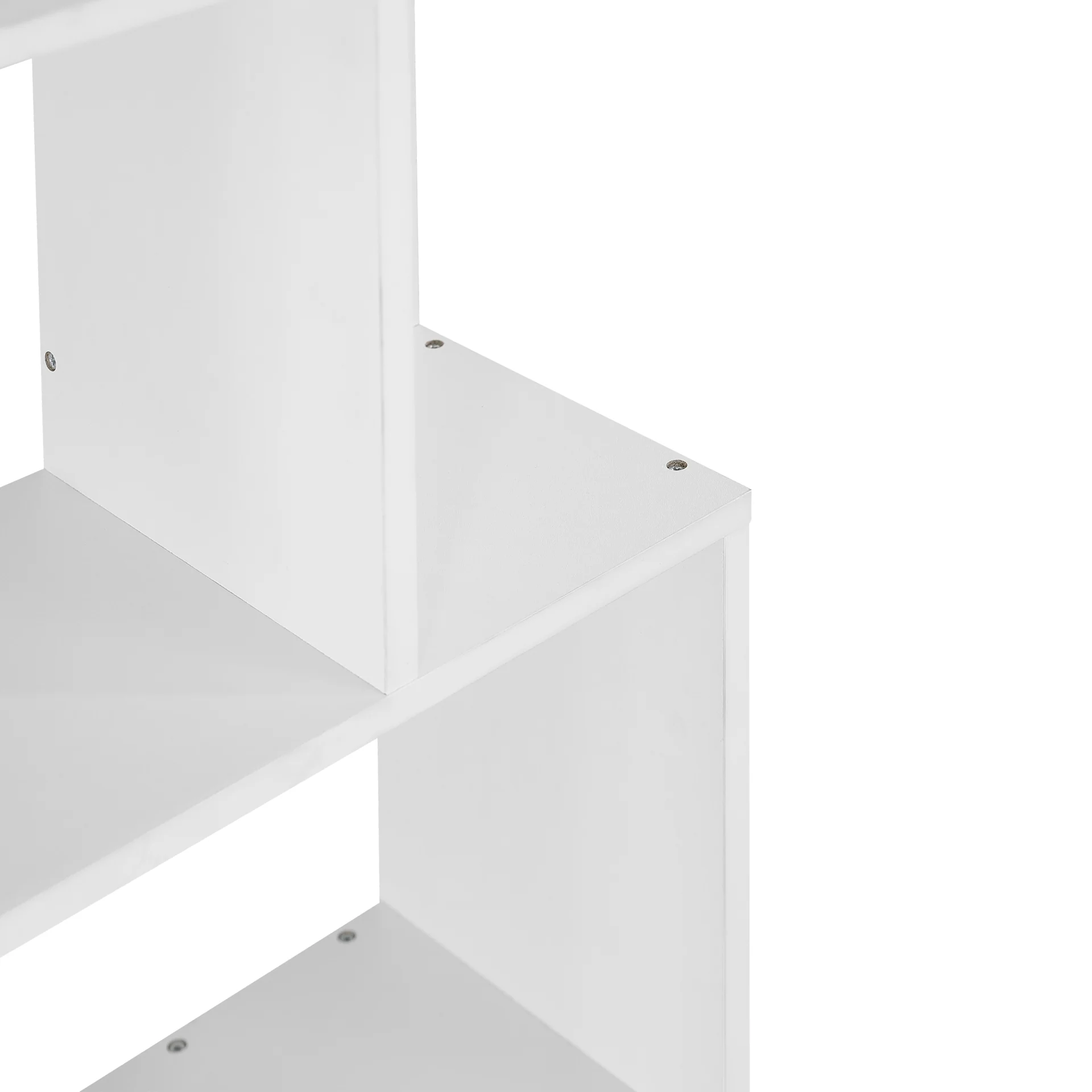 Cubo 3 Tier Bookshelf Display Shelf - White - Image 12