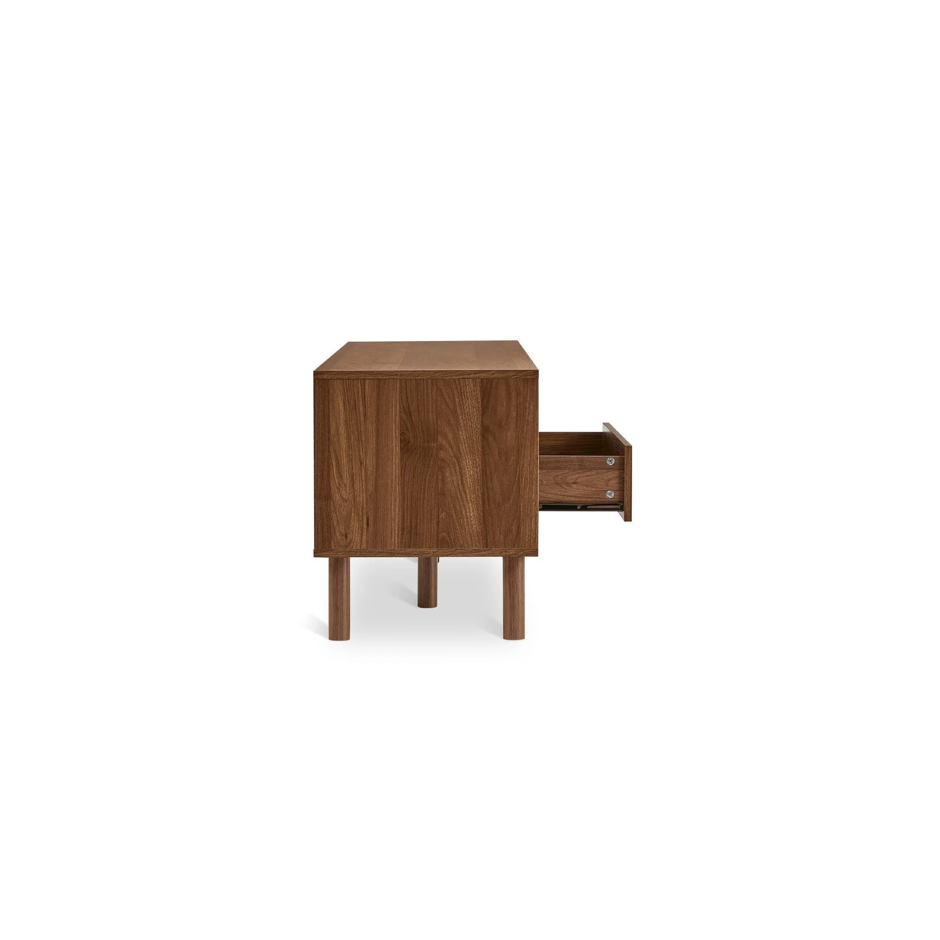 Custer 1.8m Entertainment Unit - Walnut - Image 6