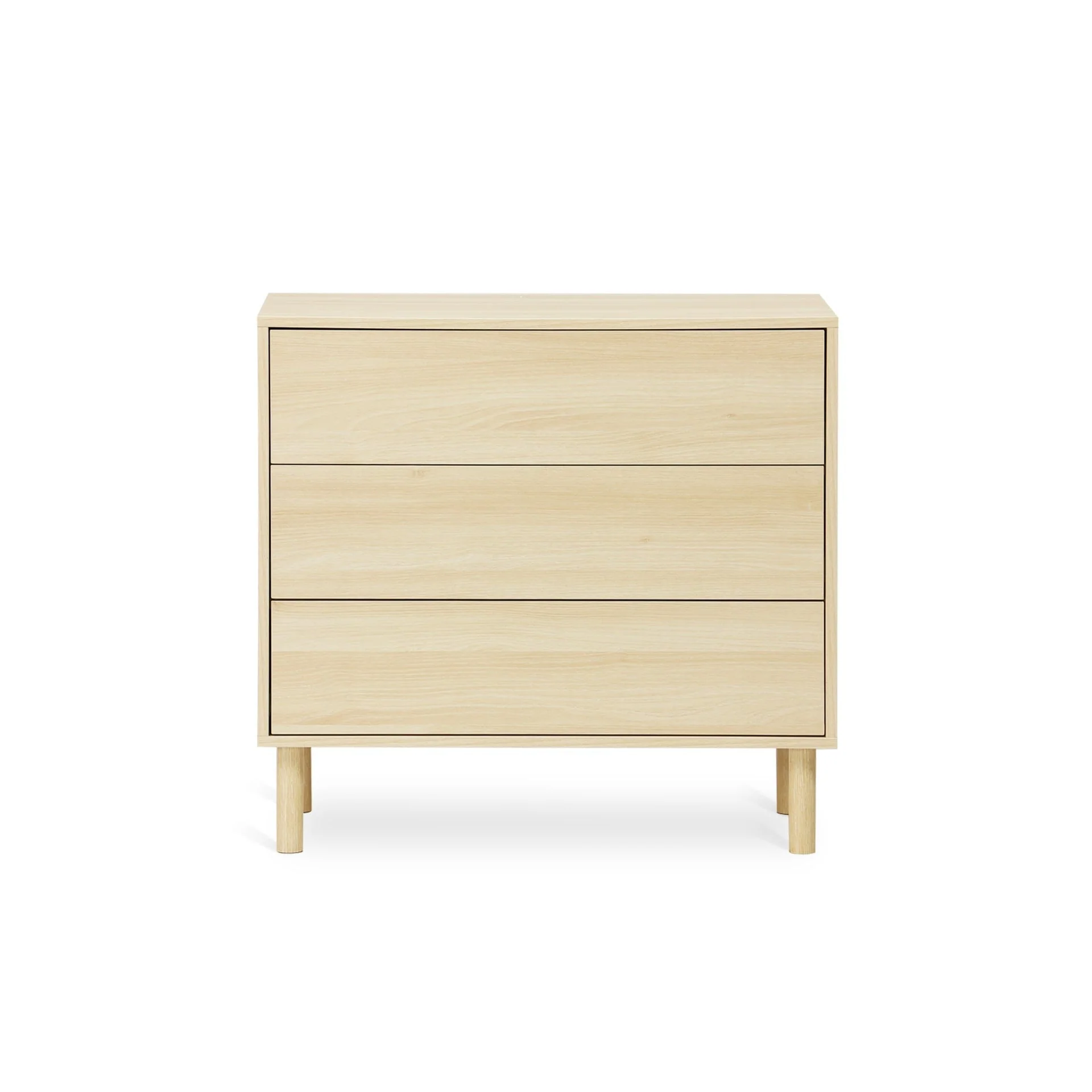 Custer 3 Drawers Tallboy - Oak - Image 9