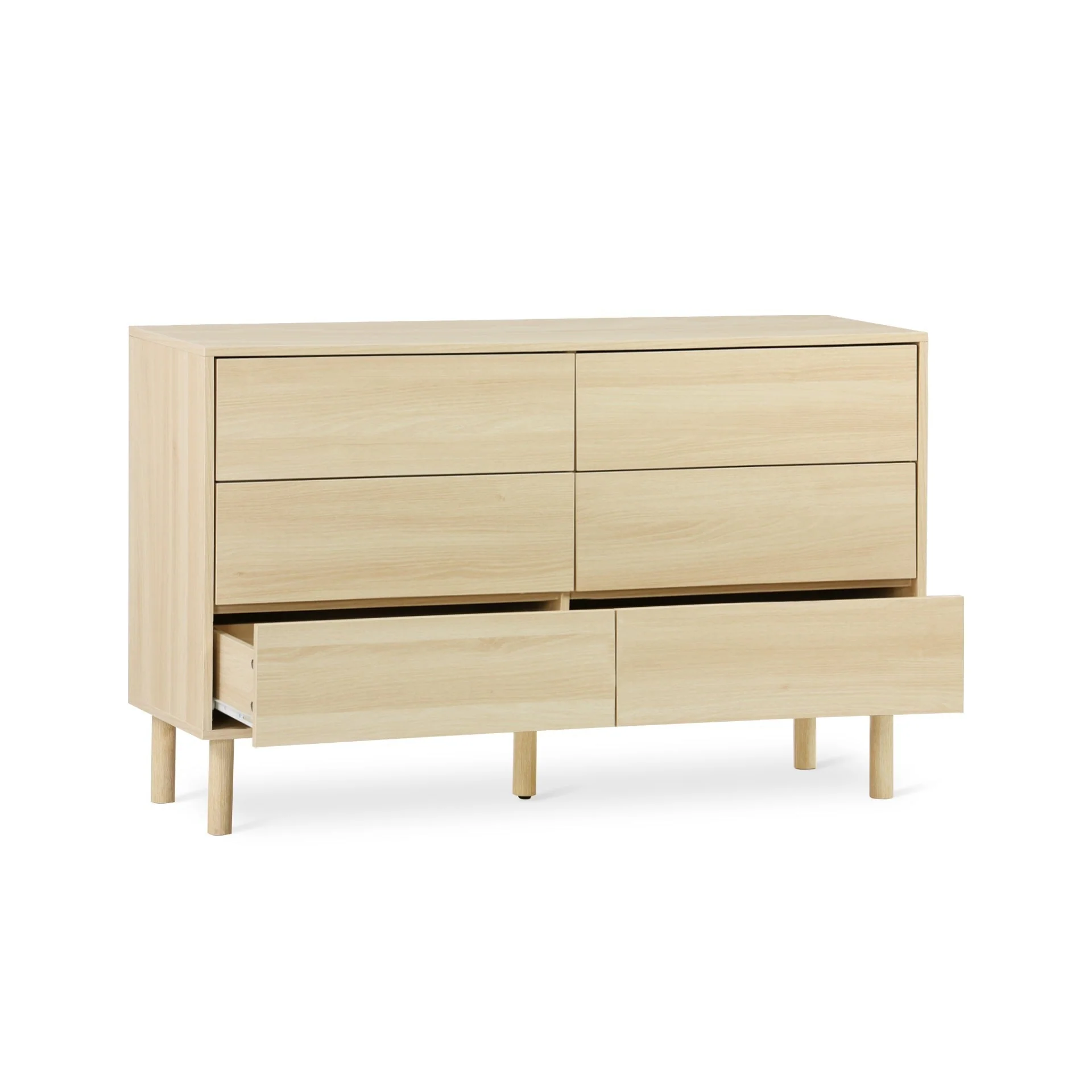 Custer 6 Drawers Lowboy - Oak - Image 13