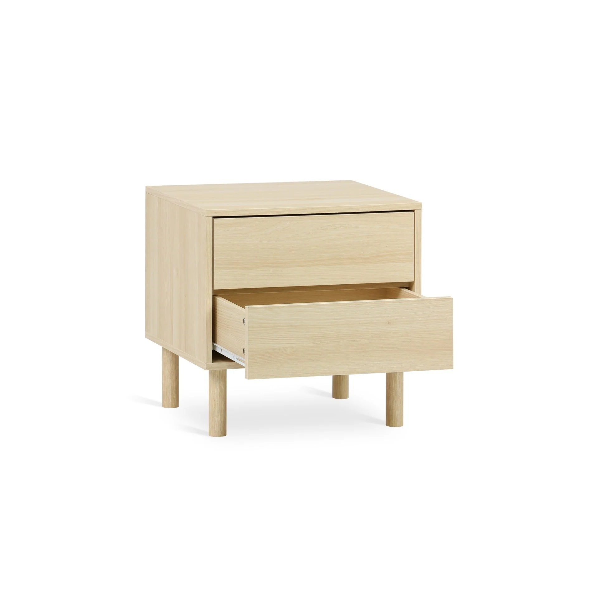 Custer Bedside Table - Oak - Image 8