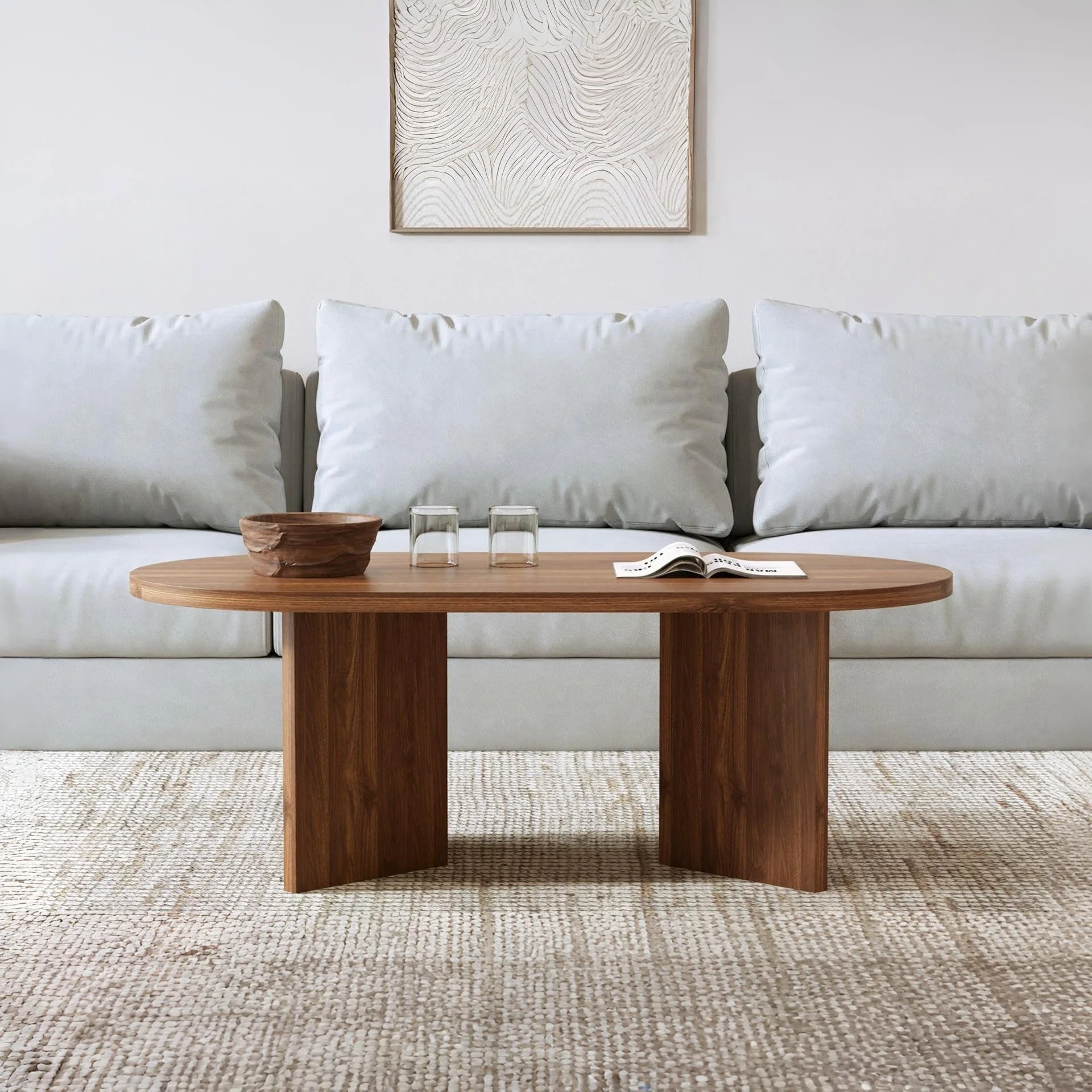 Custer Coffee Table - Walnut - Image 2