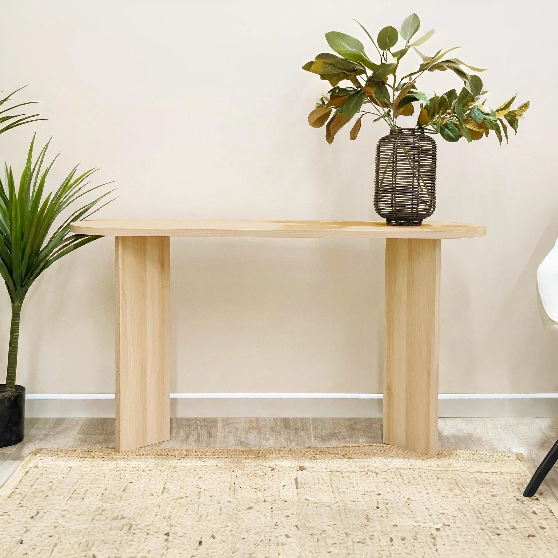 Custer Console Table - Oak