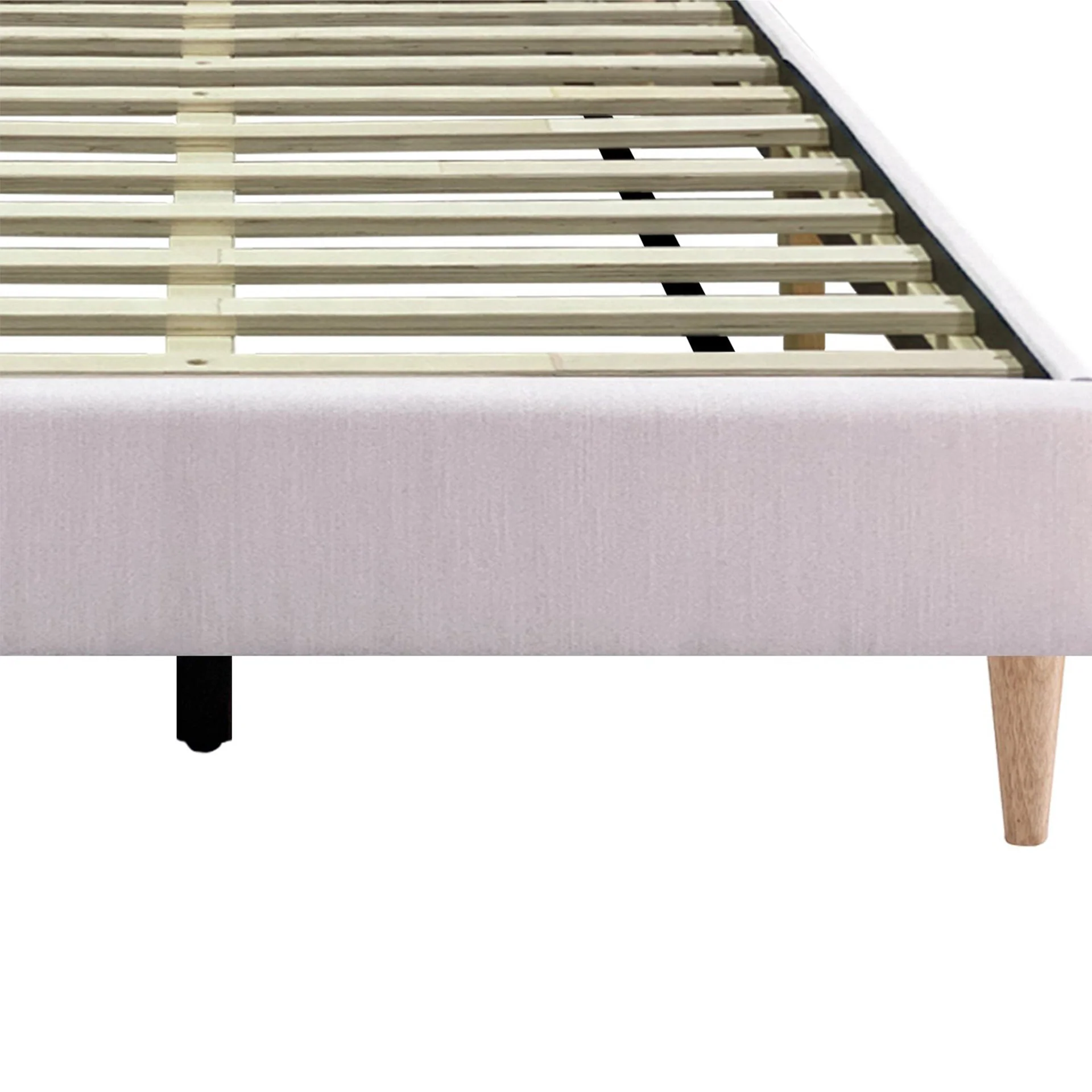 Daisy Velvet King Single Bed Frame - Pink - Image 10