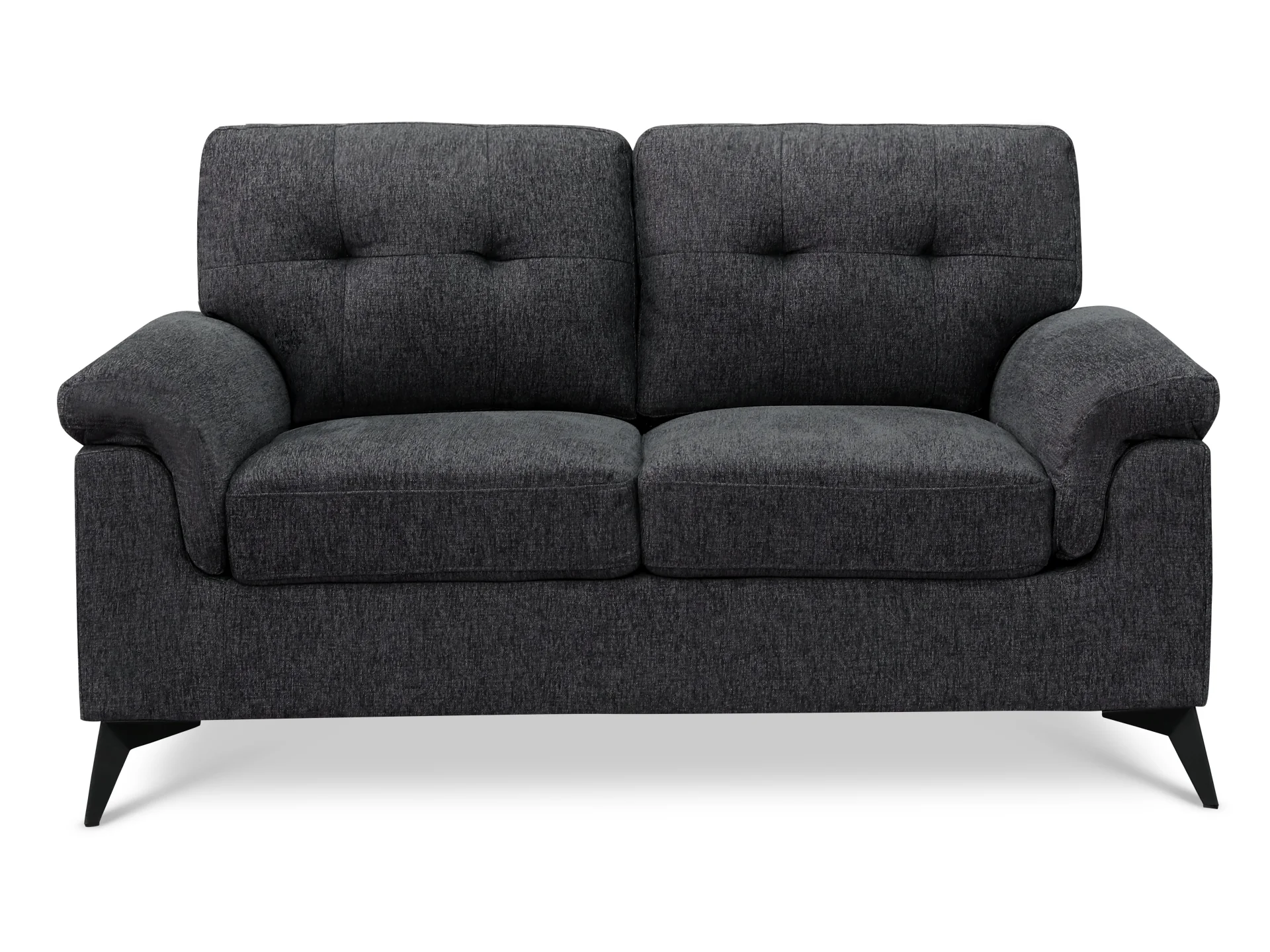 Darien 2 Seater Sofa - Dark Grey - Image 3
