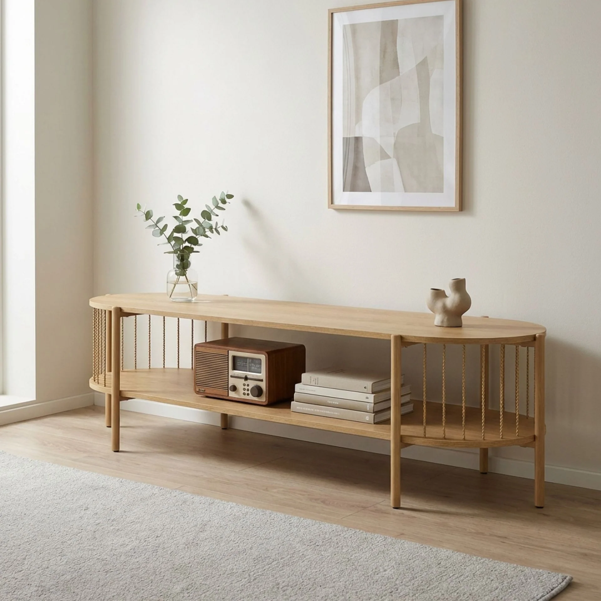 Deven 1.5m Entertainment Unit - Natural