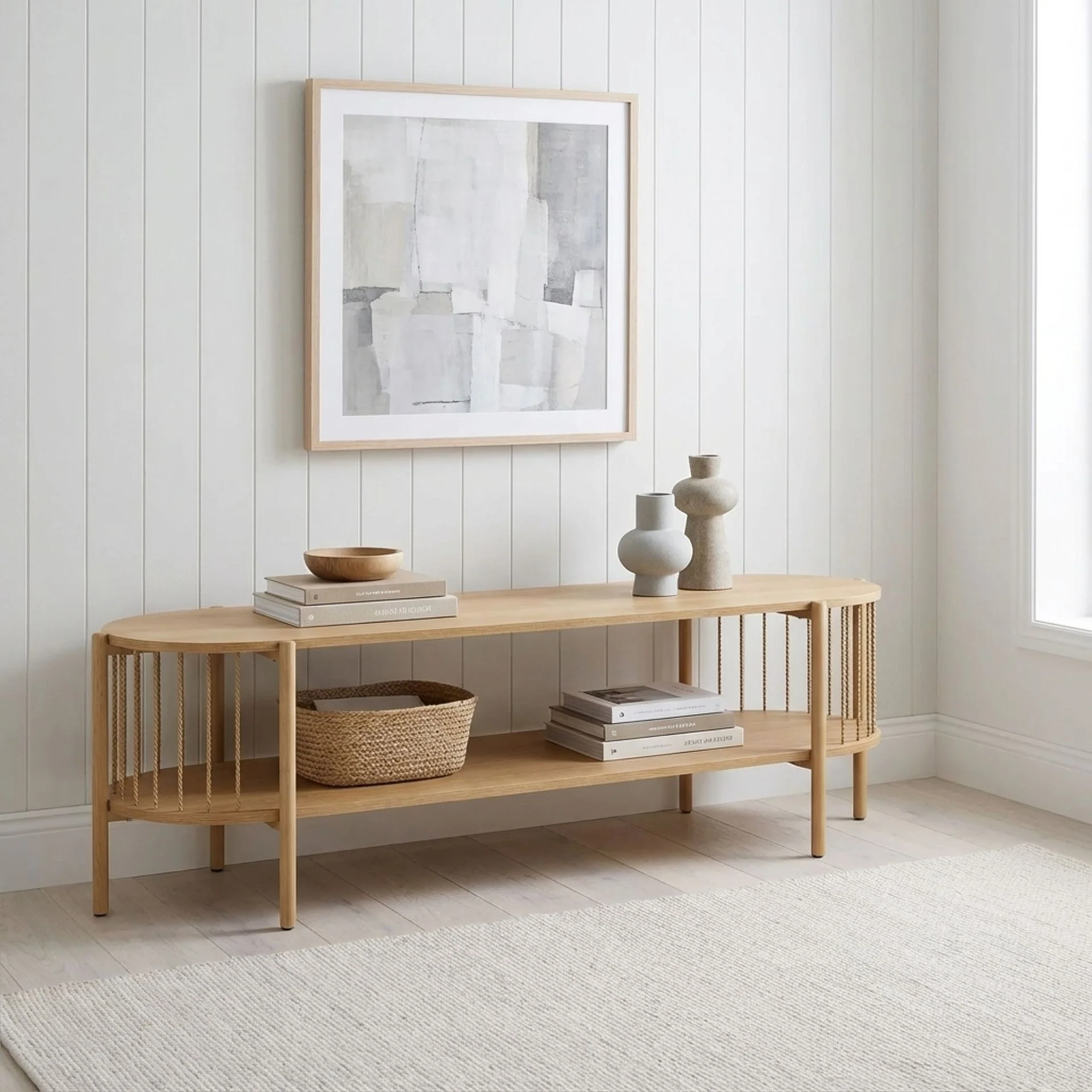 Deven 1.5m Entertainment Unit - Natural - Image 10