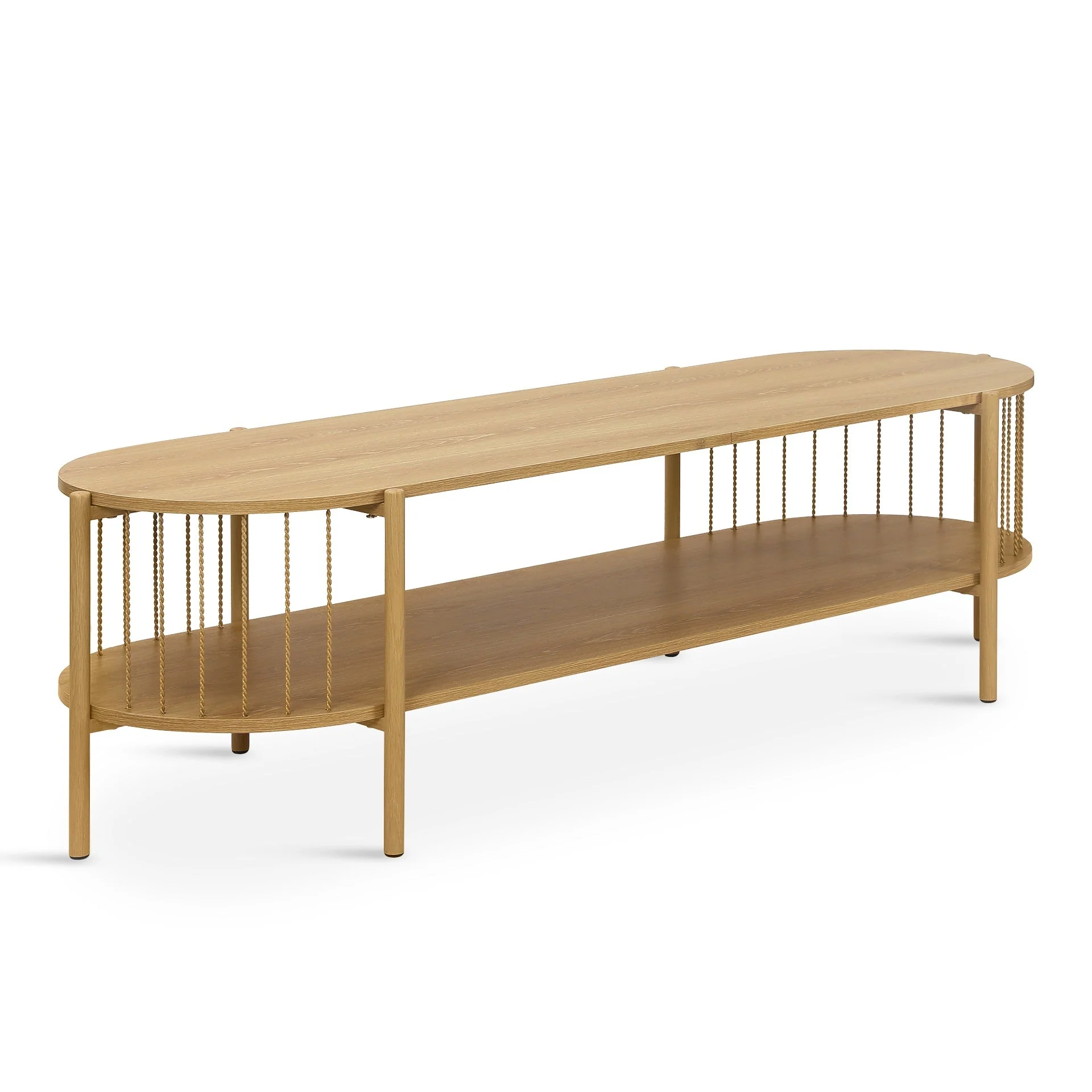 Deven 1.5m Entertainment Unit - Natural - Image 11