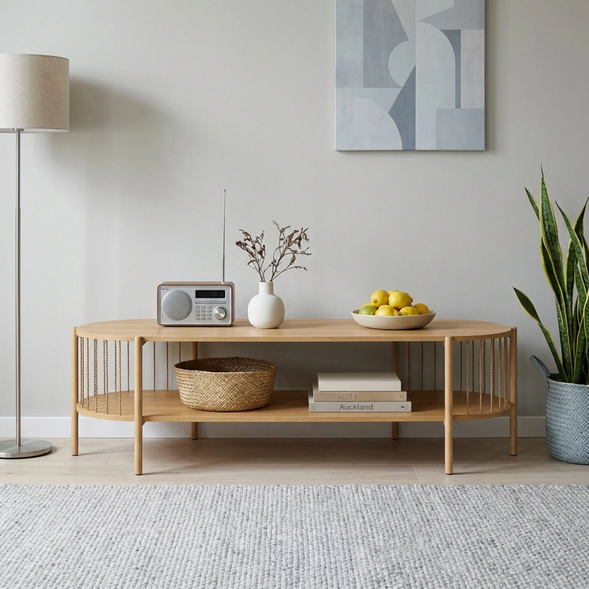 Deven 1.5m Entertainment Unit - Natural - Image 4