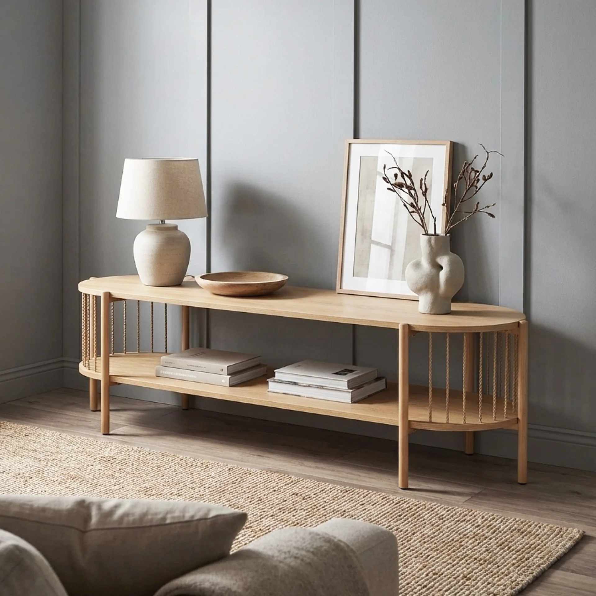 Deven 1.5m Entertainment Unit - Natural - Image 6