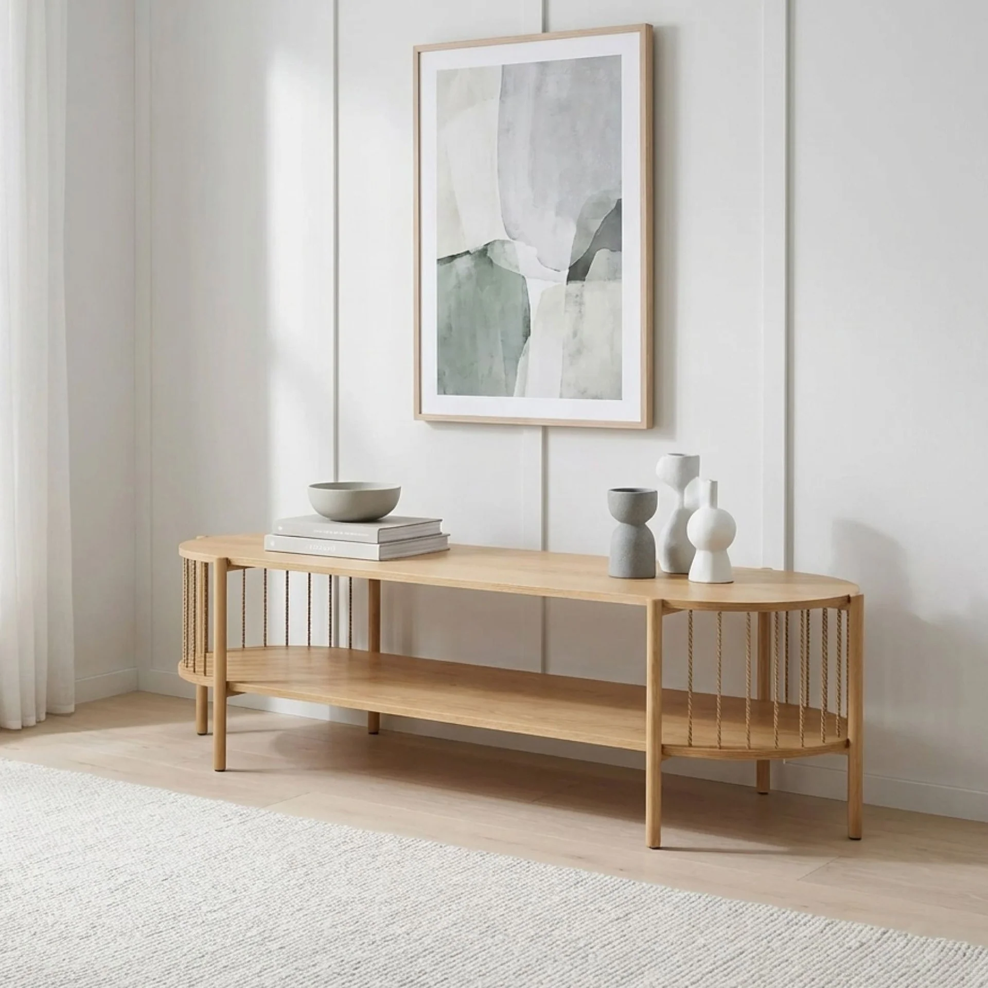 Deven 1.5m Entertainment Unit - Natural - Image 8