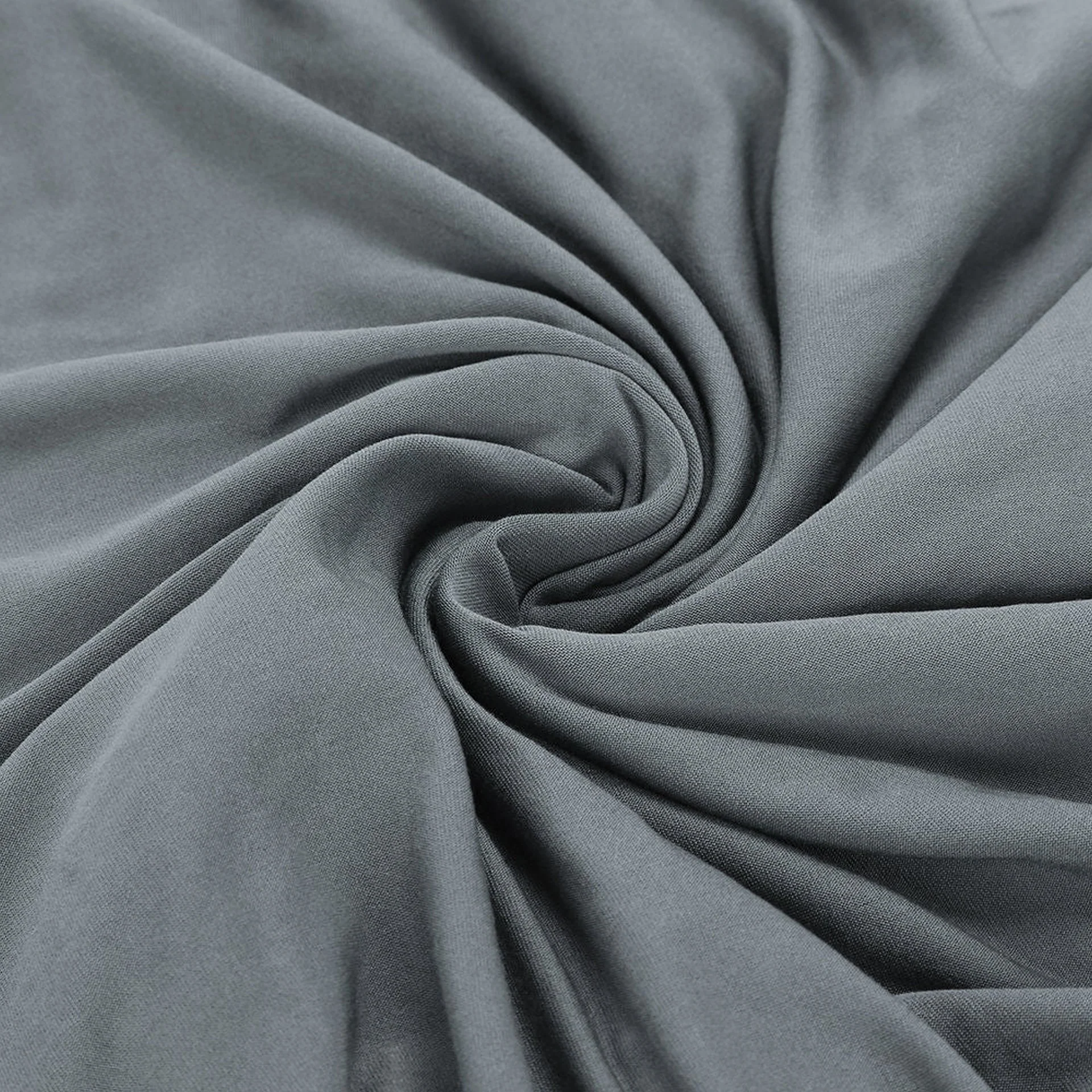 Dining Chair Cover - Set of 4 - Grey - Image 5