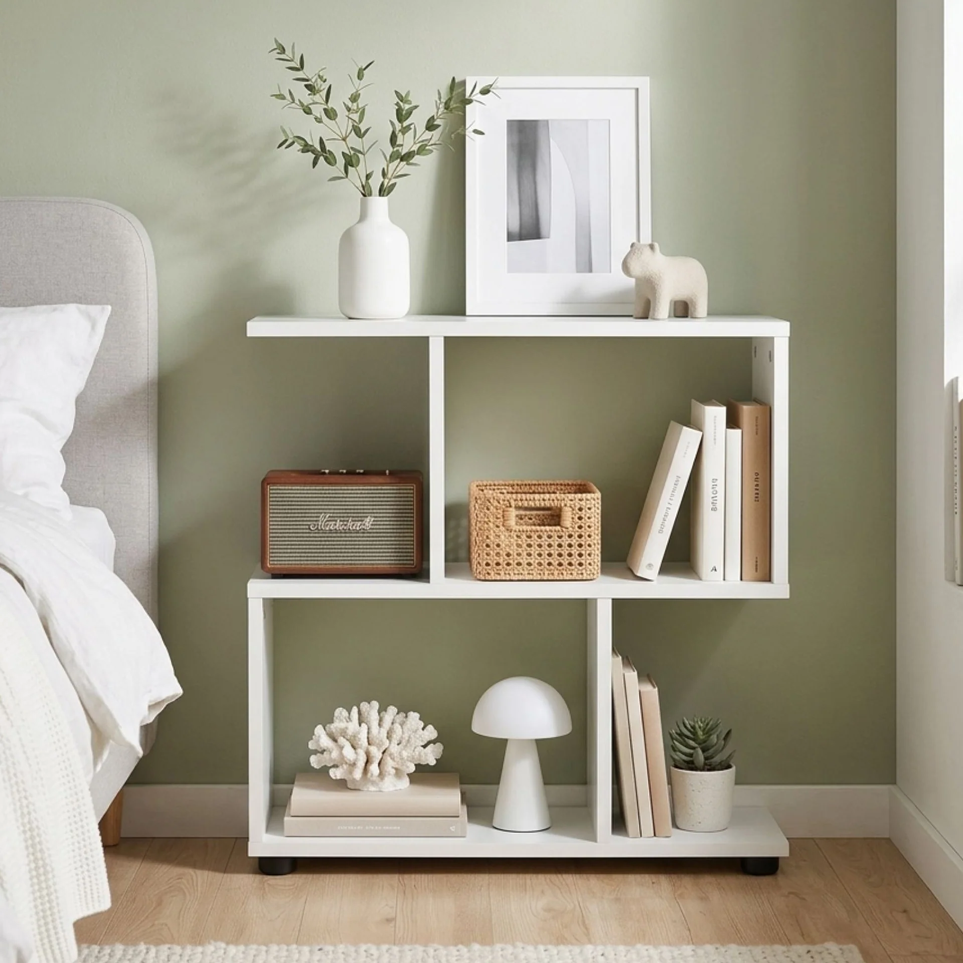 Dipton Display Storage Shelf - White - Image 2