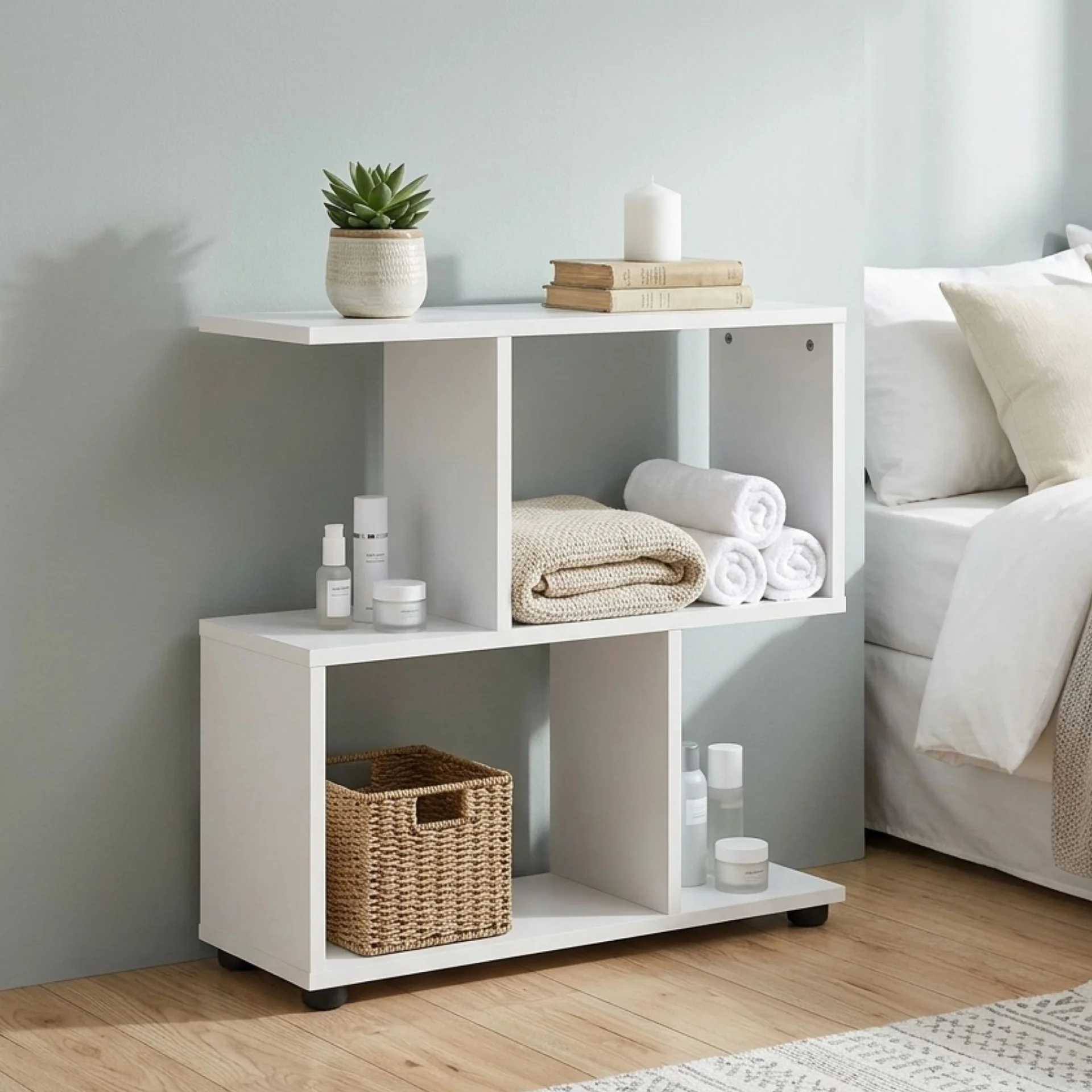 Dipton Display Storage Shelf - White - Image 3