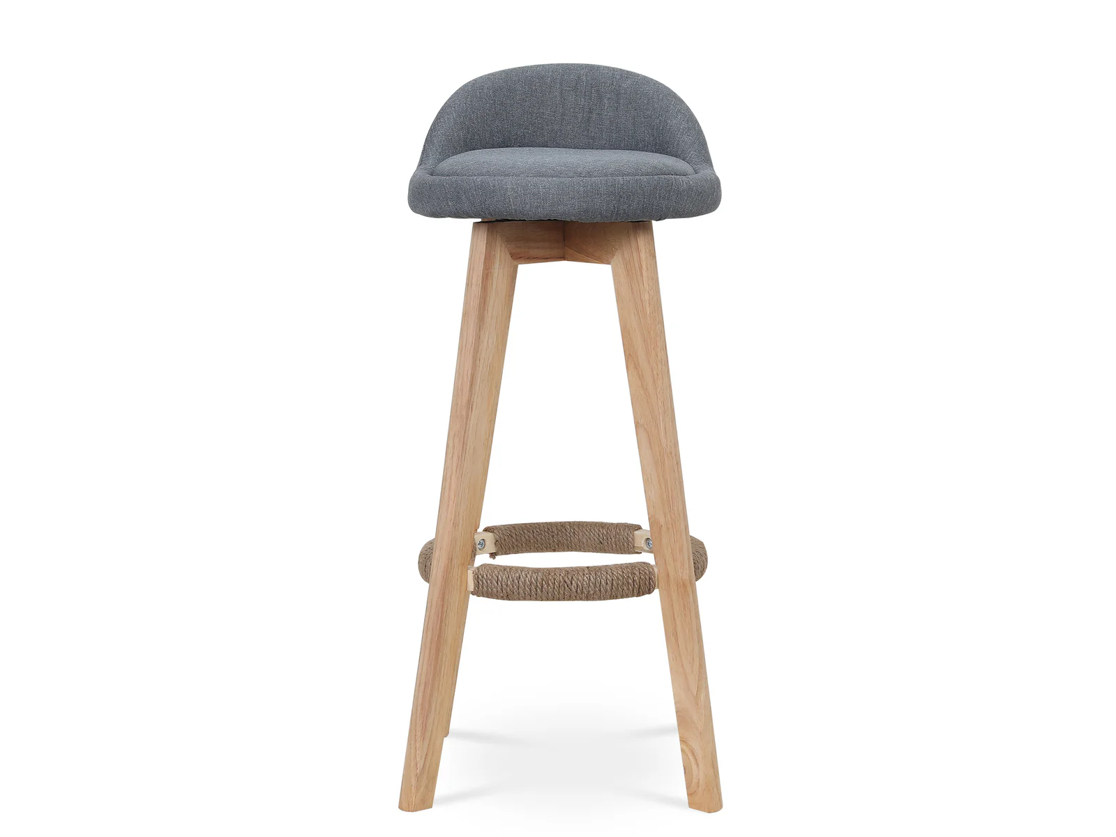 DOE Bar Stool Wooden Barstool 2PCS - Image 5