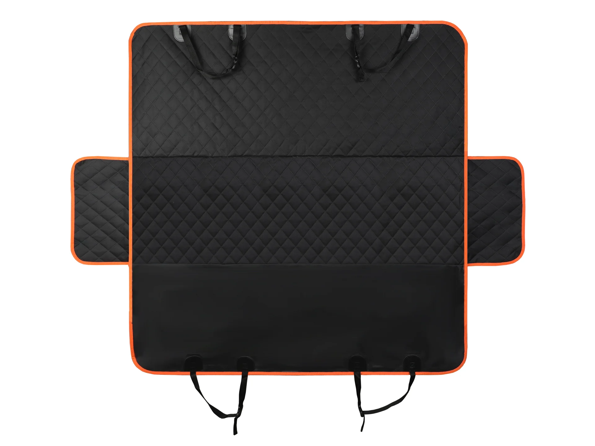Dog Car Seat Cover Protector - Black - Image 2