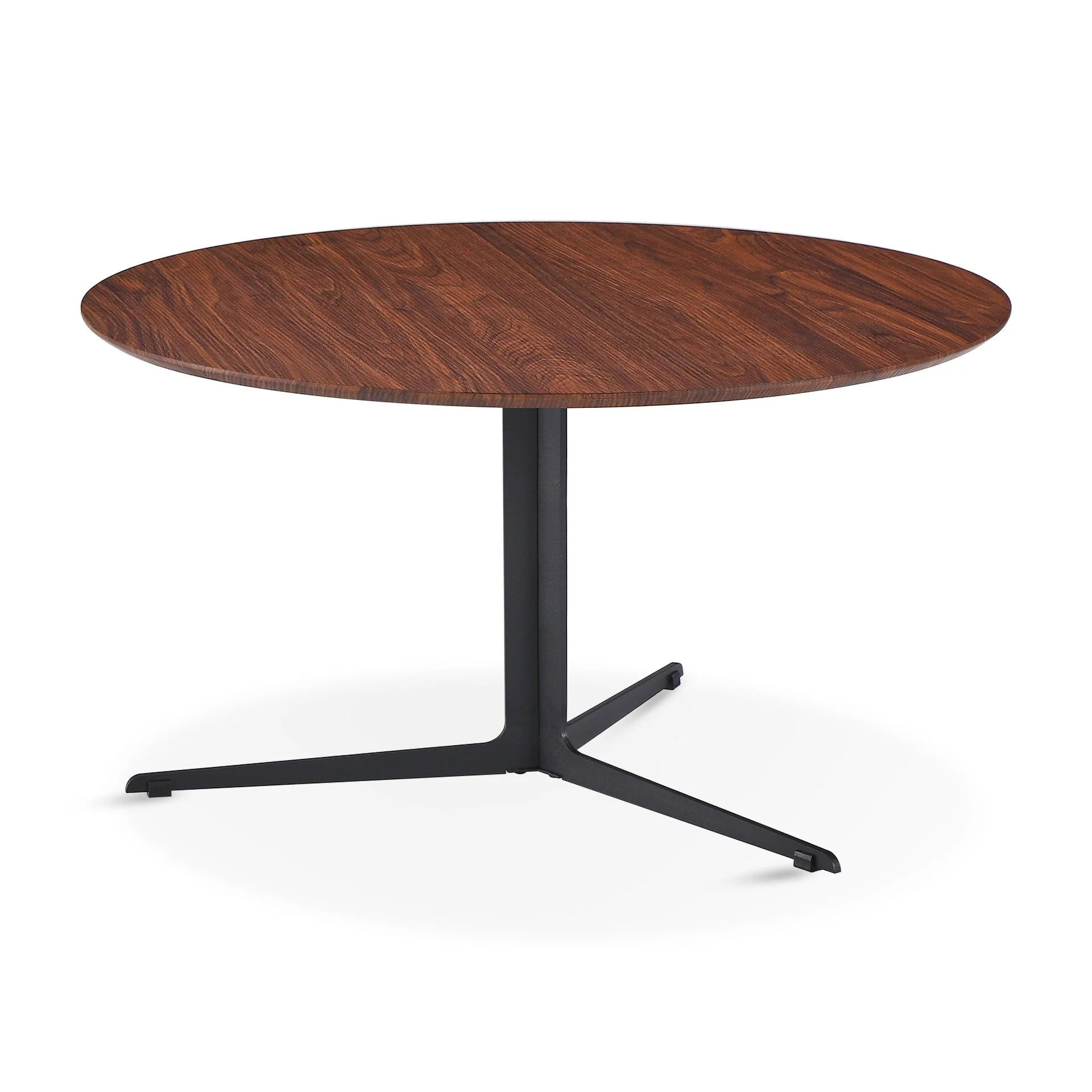 Donna Coffee Table 80cm - Brown + Black - Image 7