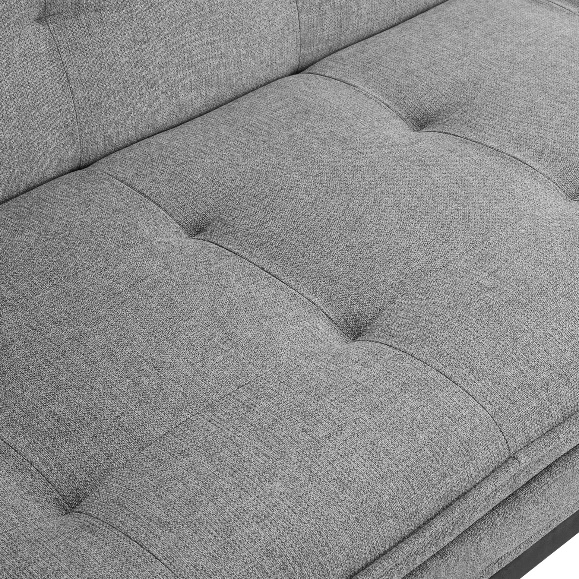Dorking 3 Seater Sofa Bed - Dark Grey - Image 12