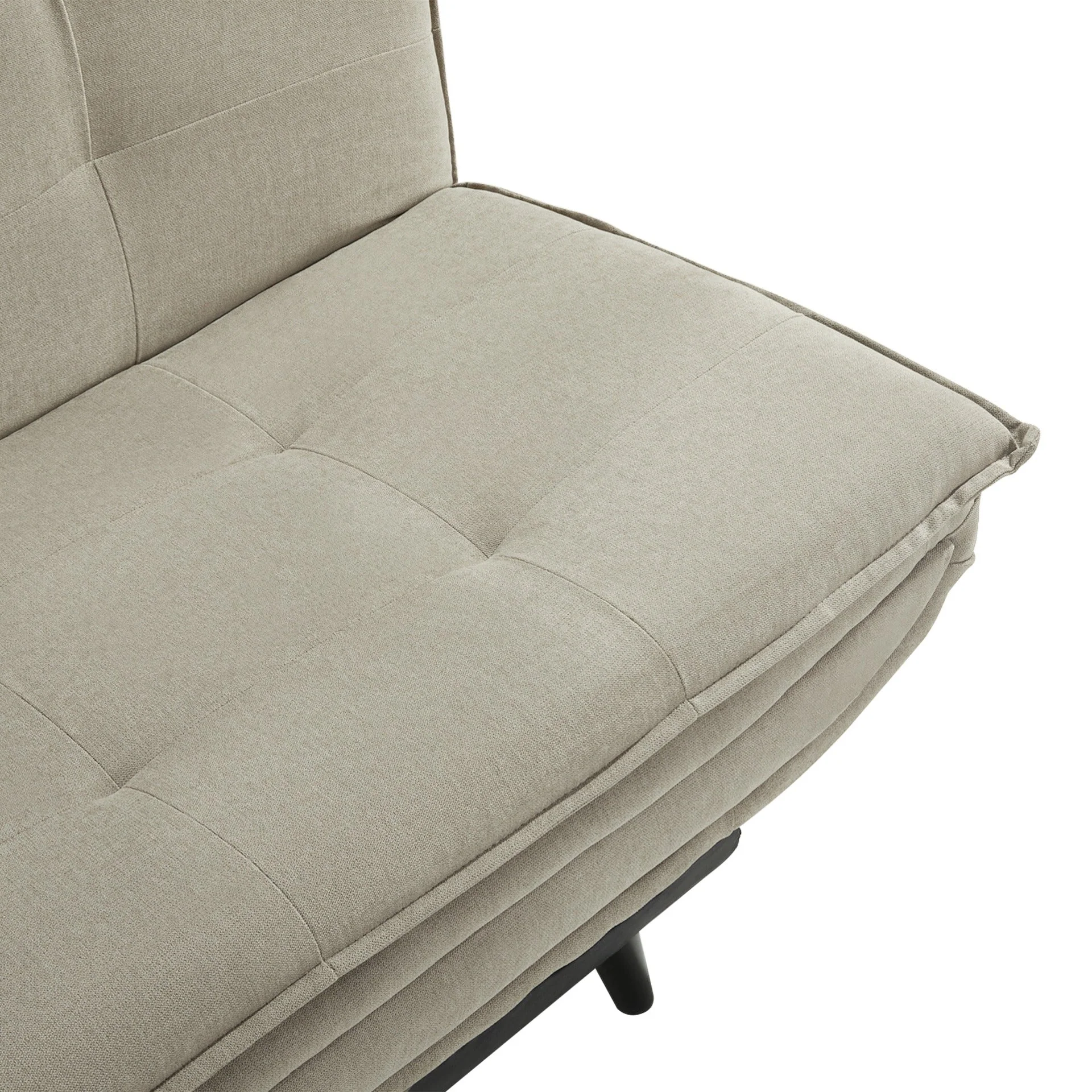 Dorking 3 Seater Sofa Bed - Taupe - Image 12