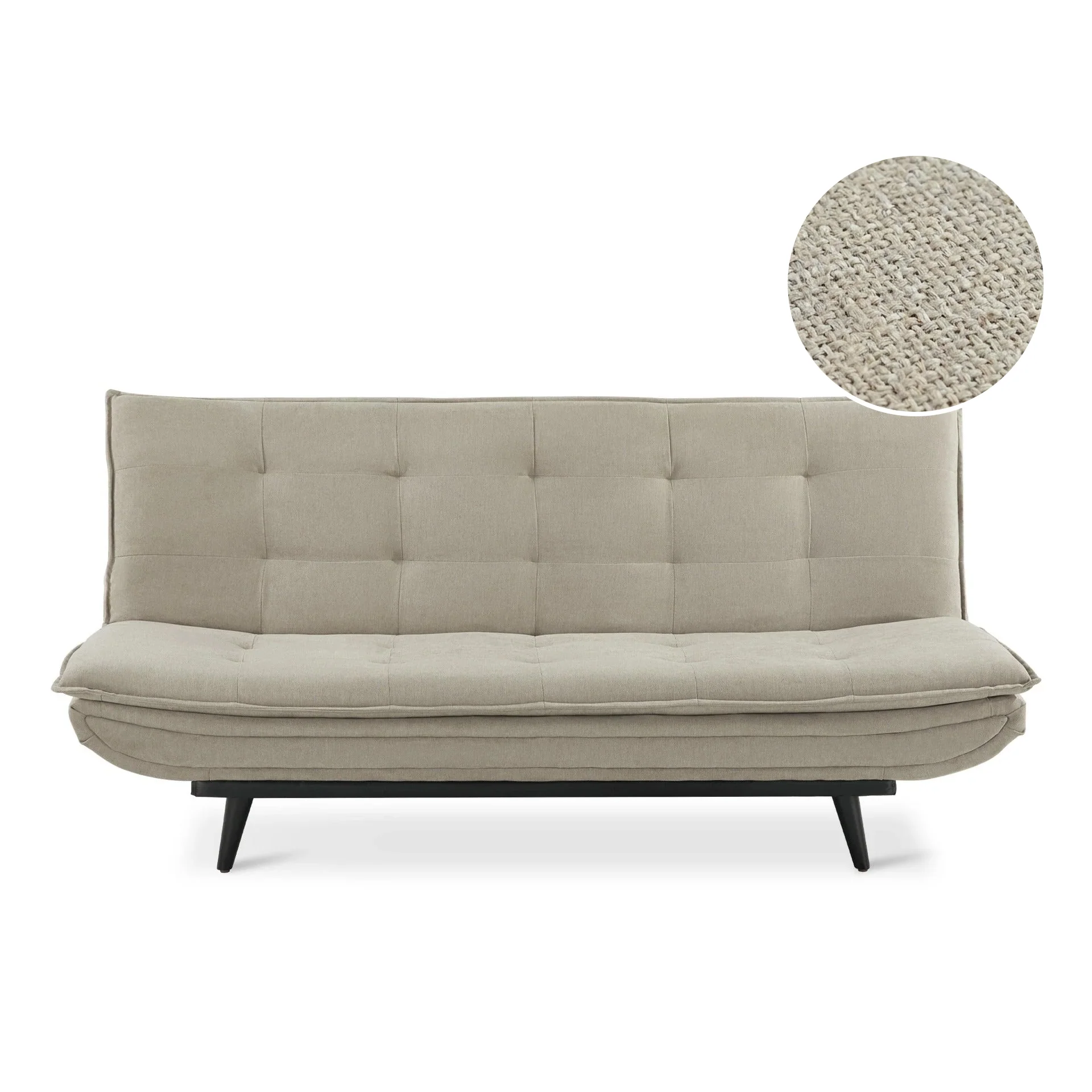 Dorking 3 Seater Sofa Bed - Taupe - Image 8