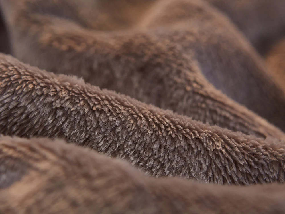 Double Layer Warm Fleece Blanket - SILVER - Image 6