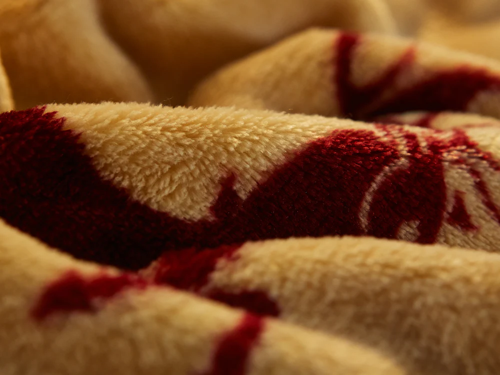 Double Layer Warm Fleece Blanket Throw Bedding Duvet Cover Throw Blanket - Image 17
