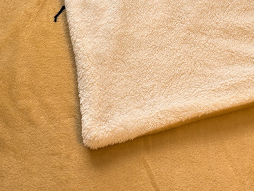 Double Layer Warm Fleece Blanket Throw Bedding Duvet Cover Throw Blanket - Image 18