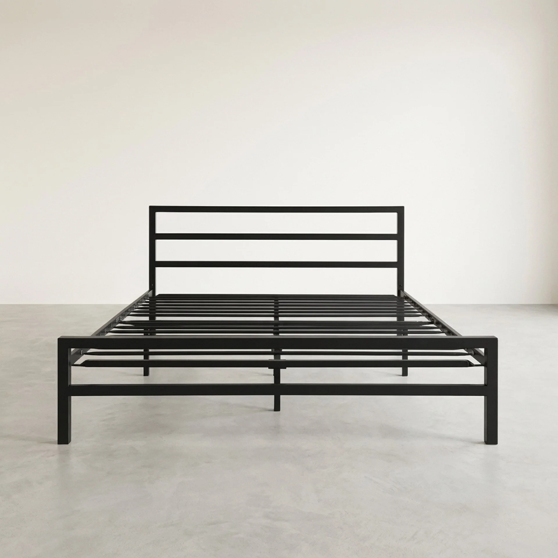 Dowe Queen Metal Bed Frame - Black - Image 6