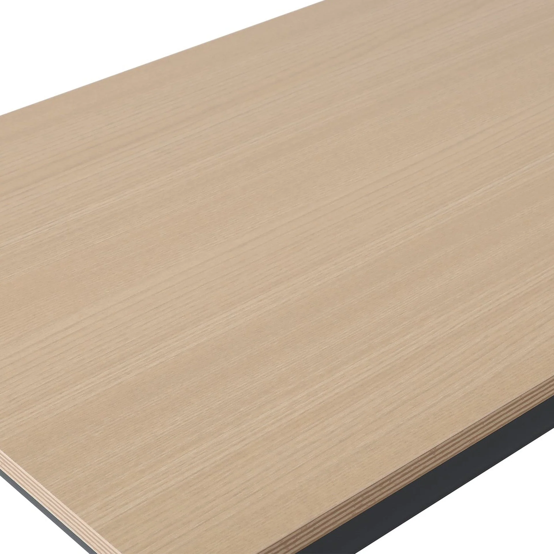 Easton 120cm Computer Desk - Natural + Black - Image 13