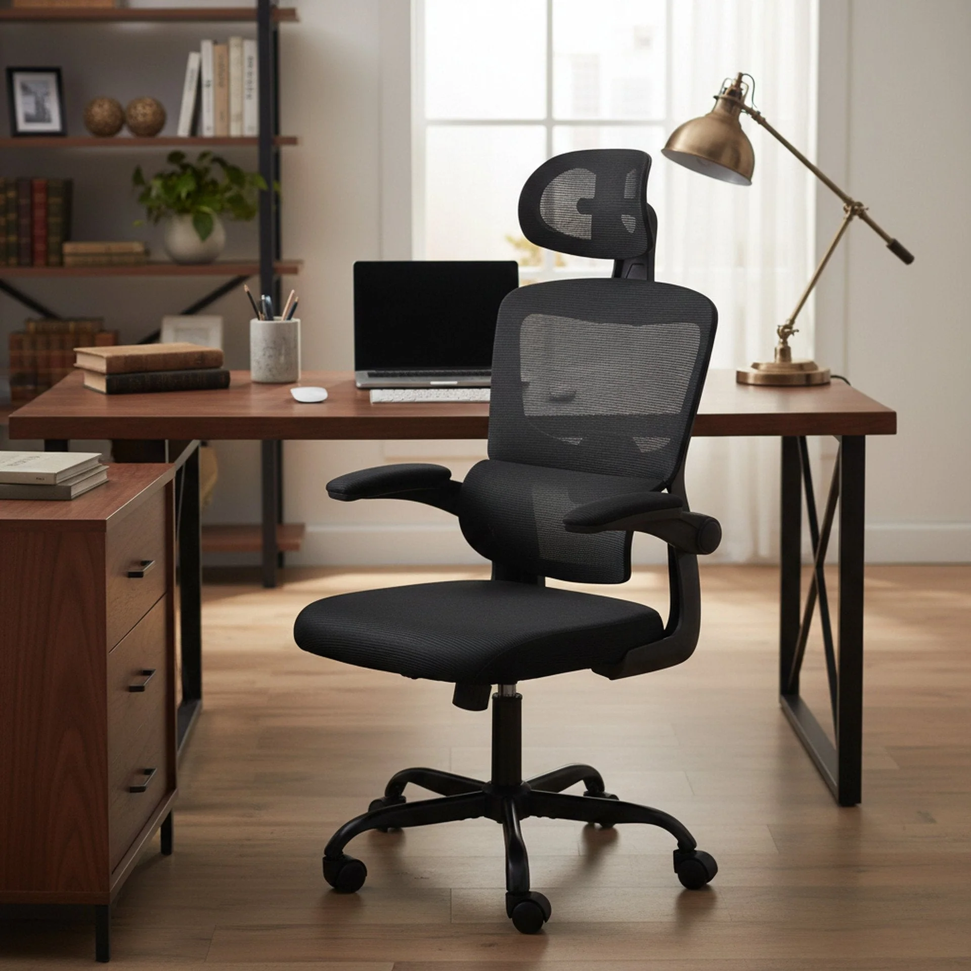 Edison Office Chair - Black - Image 2