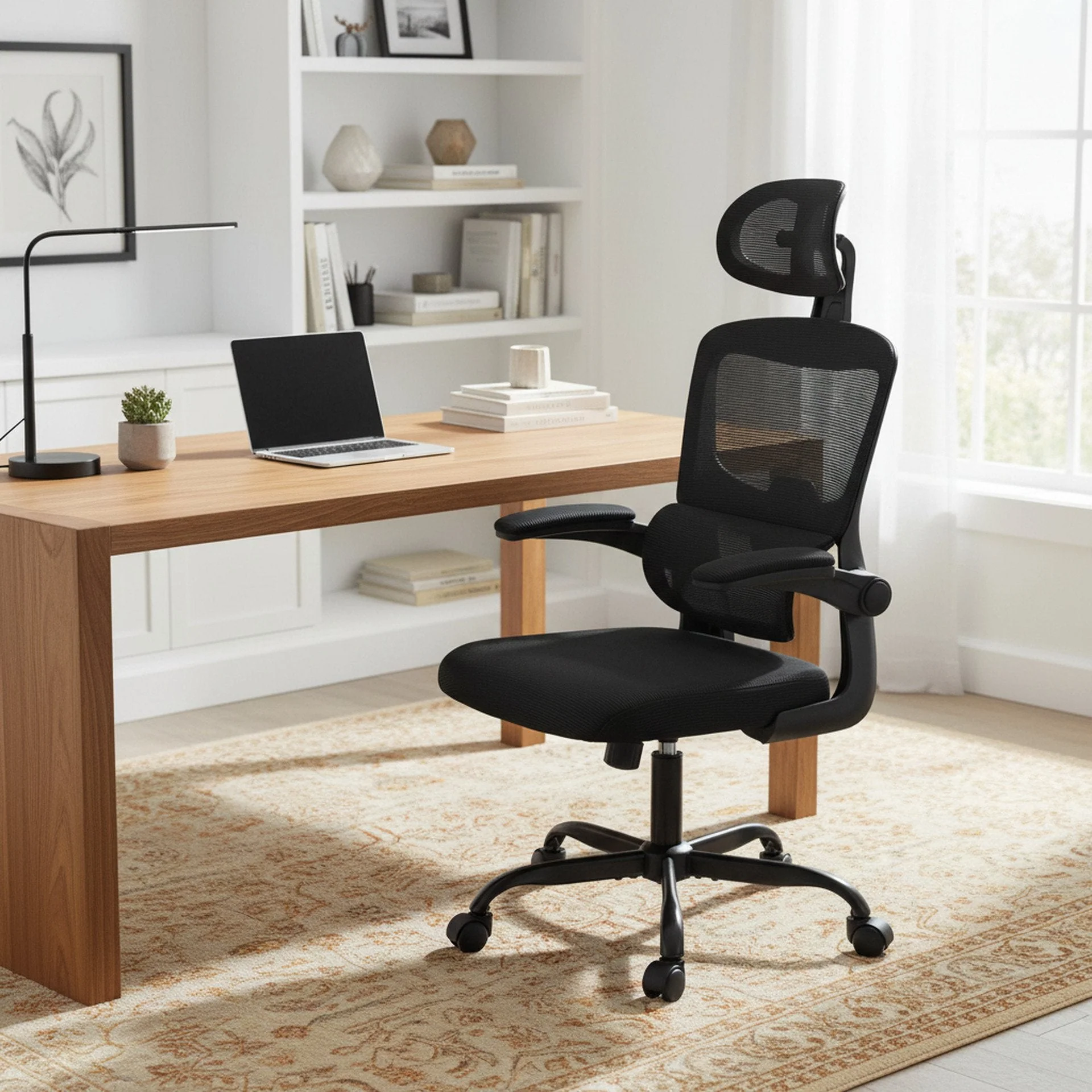 Edison Office Chair - Black - Image 3