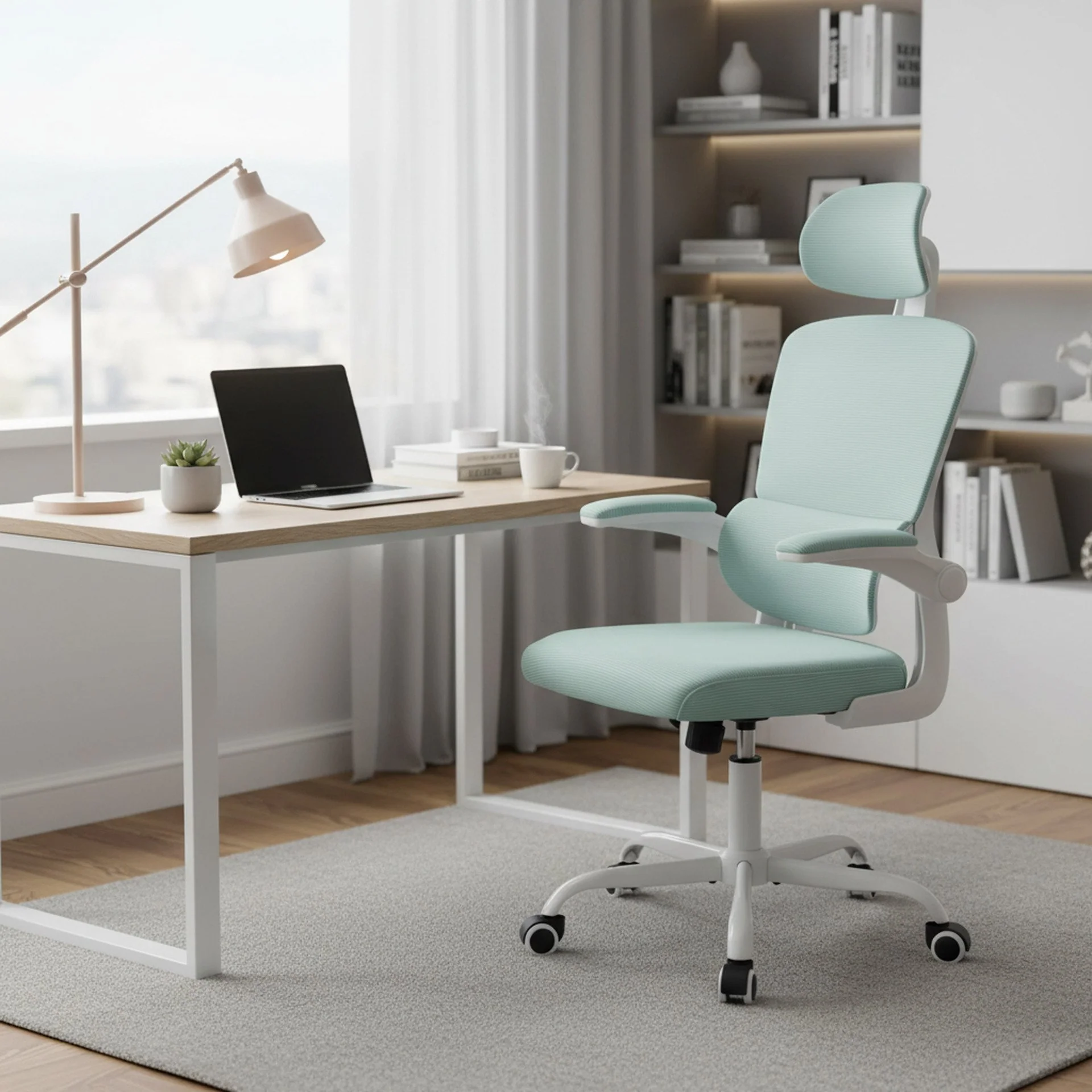 Edison Office Chair - Blue - Image 12
