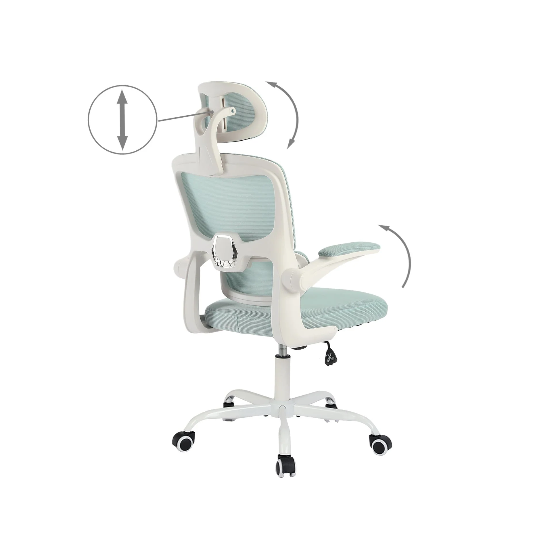 Edison Office Chair - Blue - Image 15