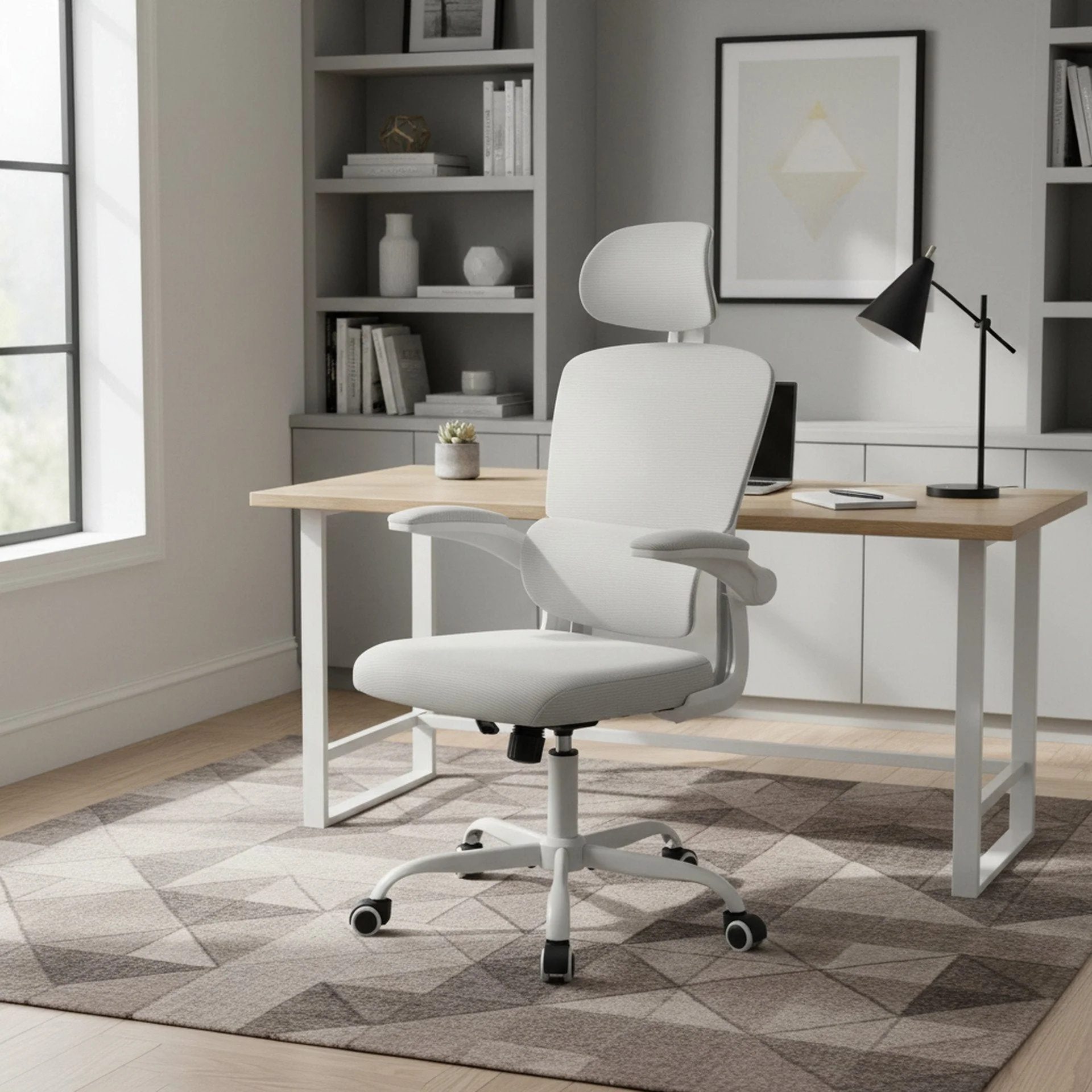 Edison Office Chair - Grey - Image 2