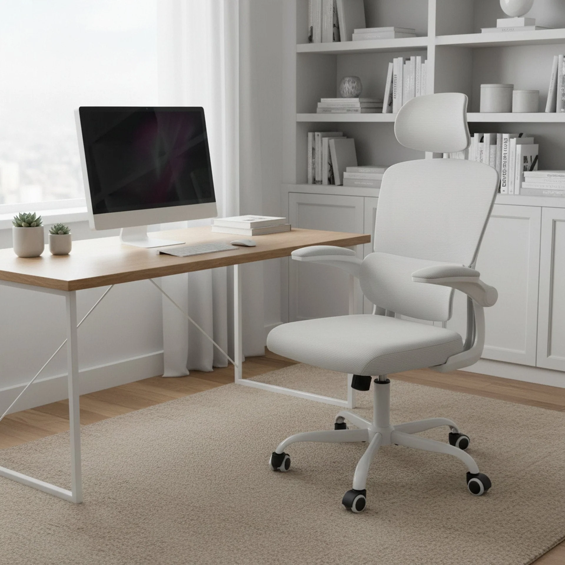 Edison Office Chair - Grey - Image 5