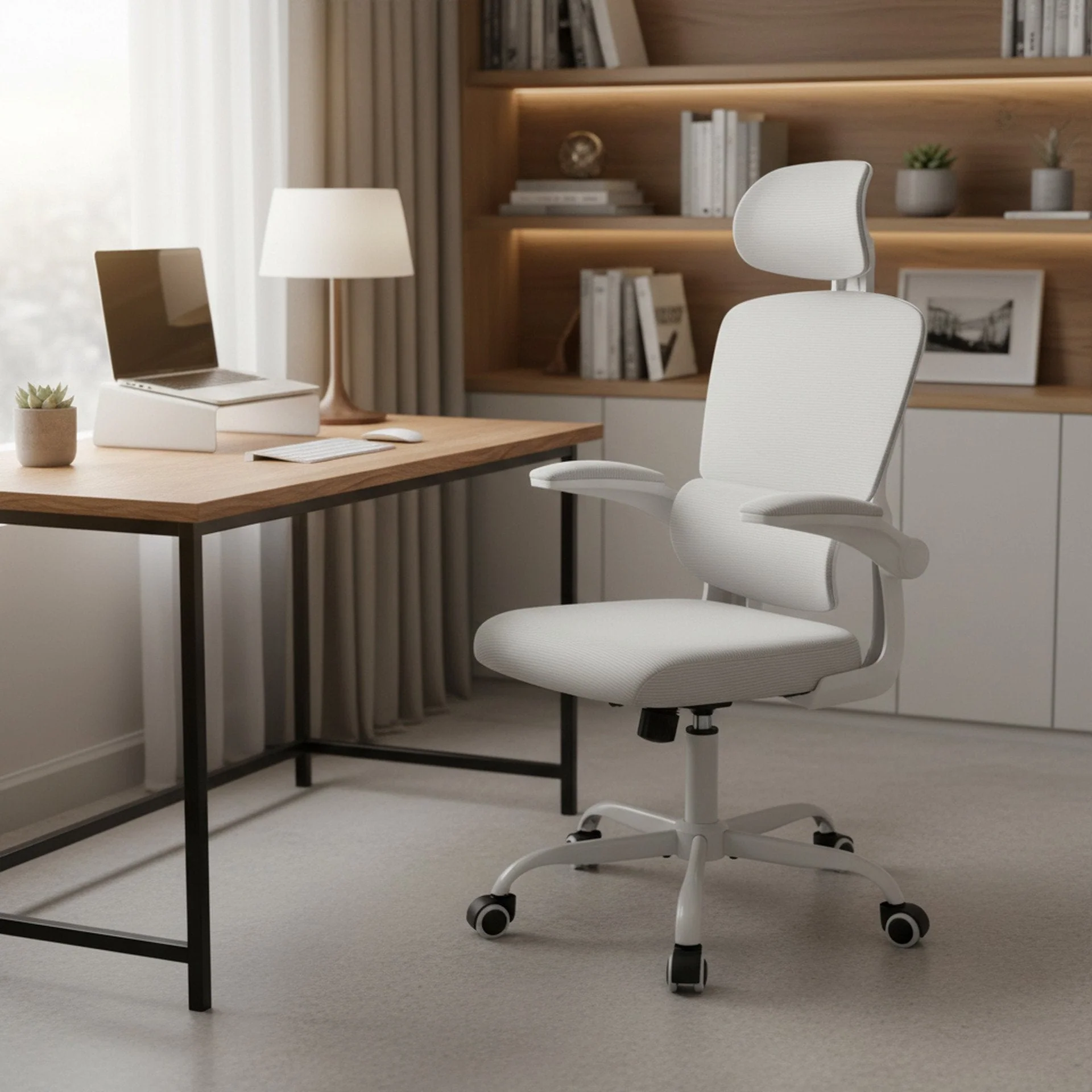 Edison Office Chair - Grey - Image 6