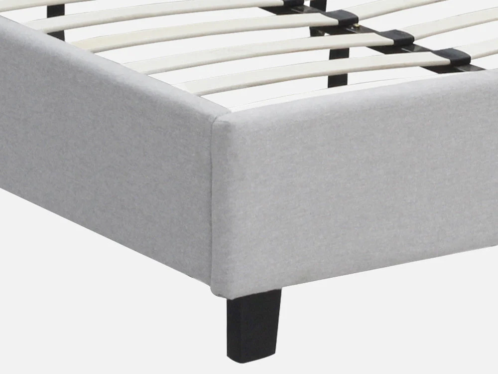 ELBRUS King Bed Frame - LIGHT GREY - Image 6