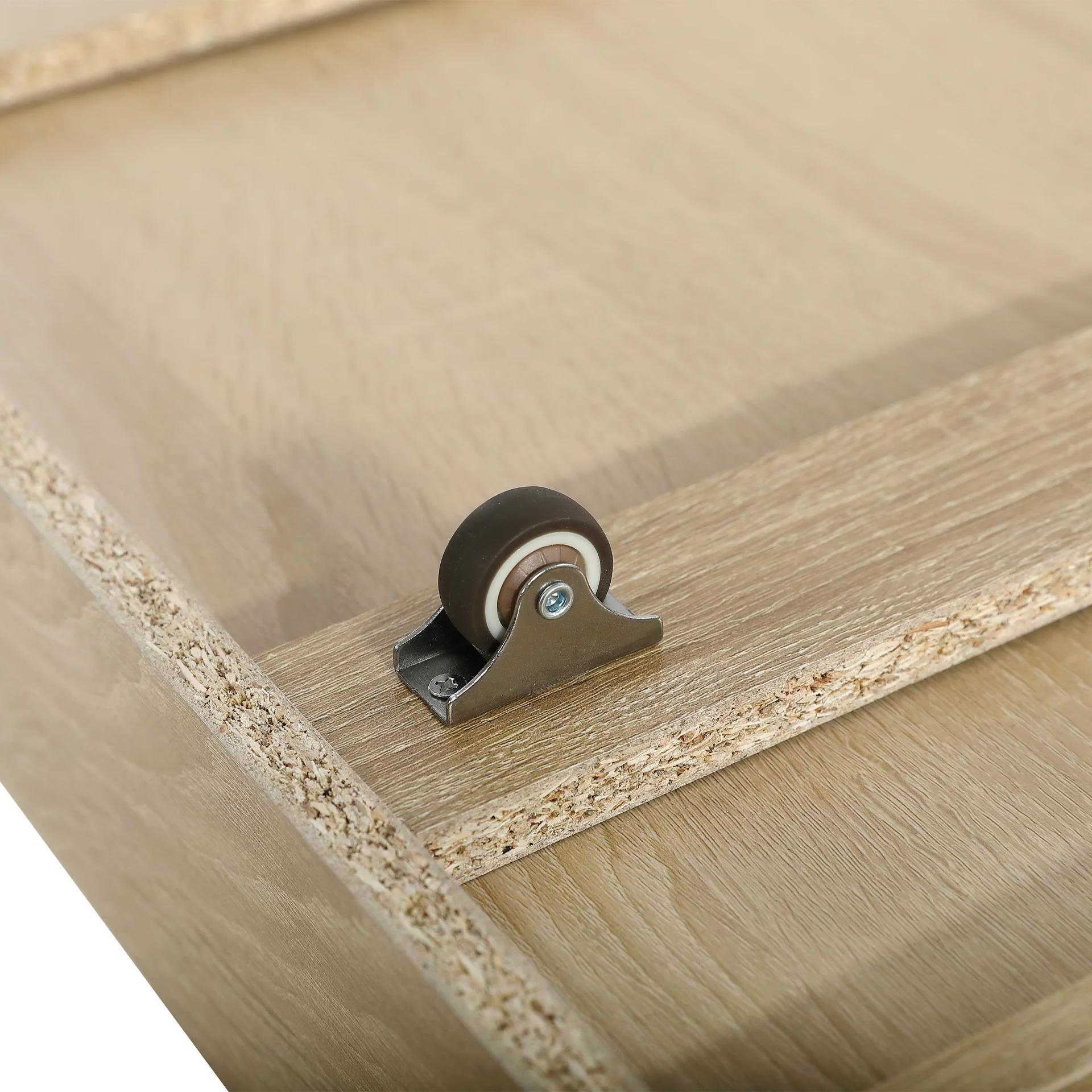 Elda Single Bed Frame with USB Port & Drawers - Natural - Image 15