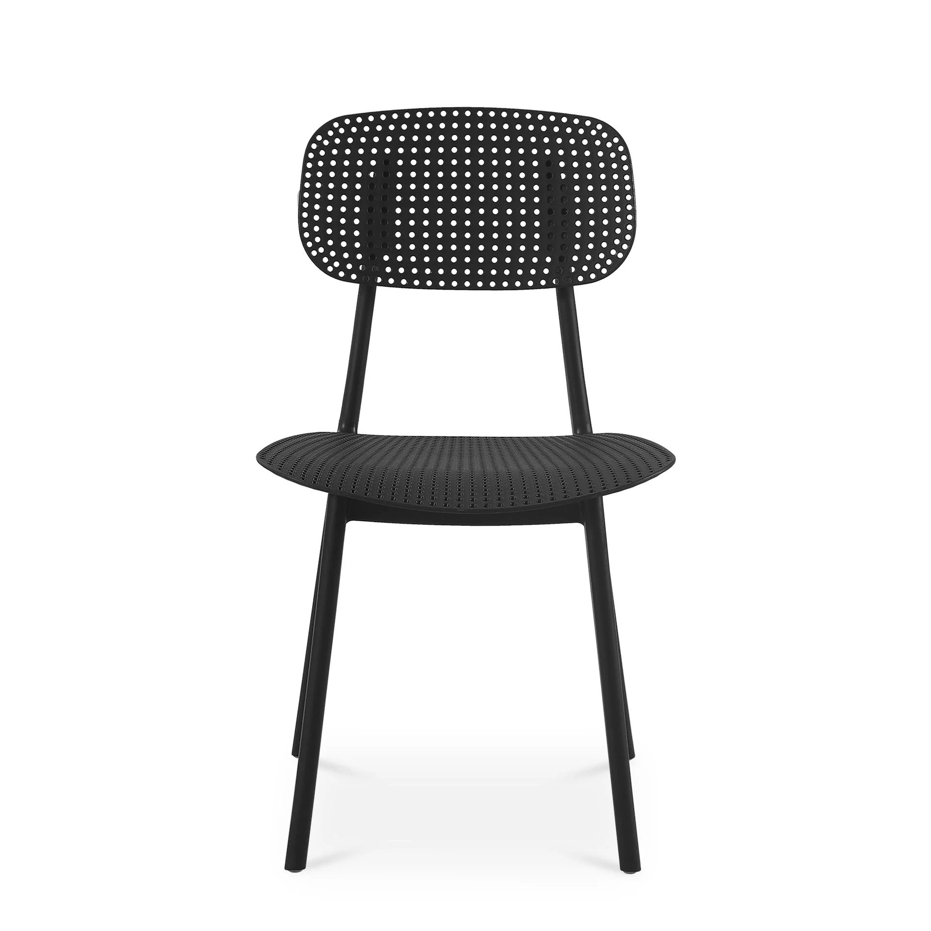 Elias Dining Chair - Set of 4 - Black - Image 4