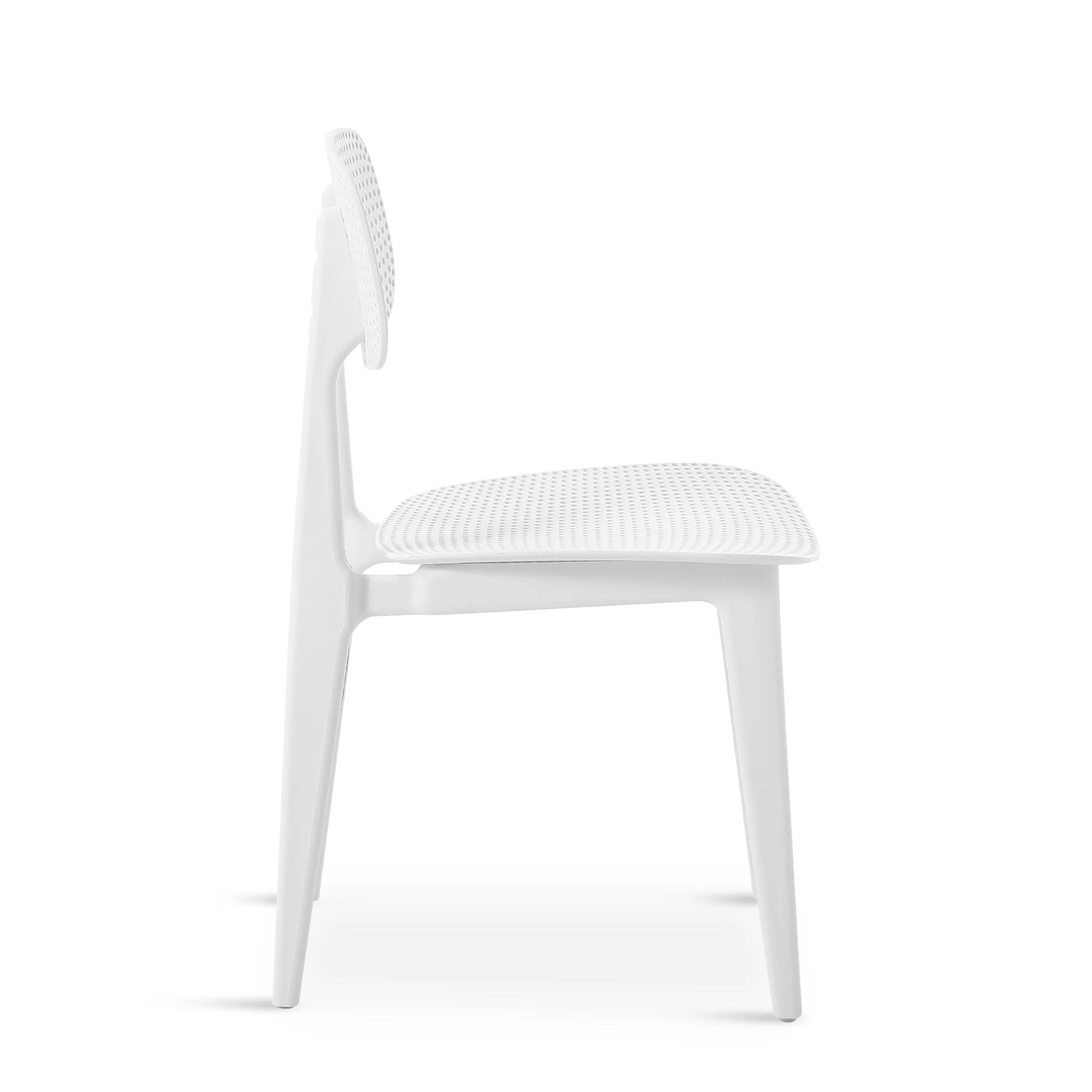 Elias Dining Chair - Set of 4 - White - Image 10