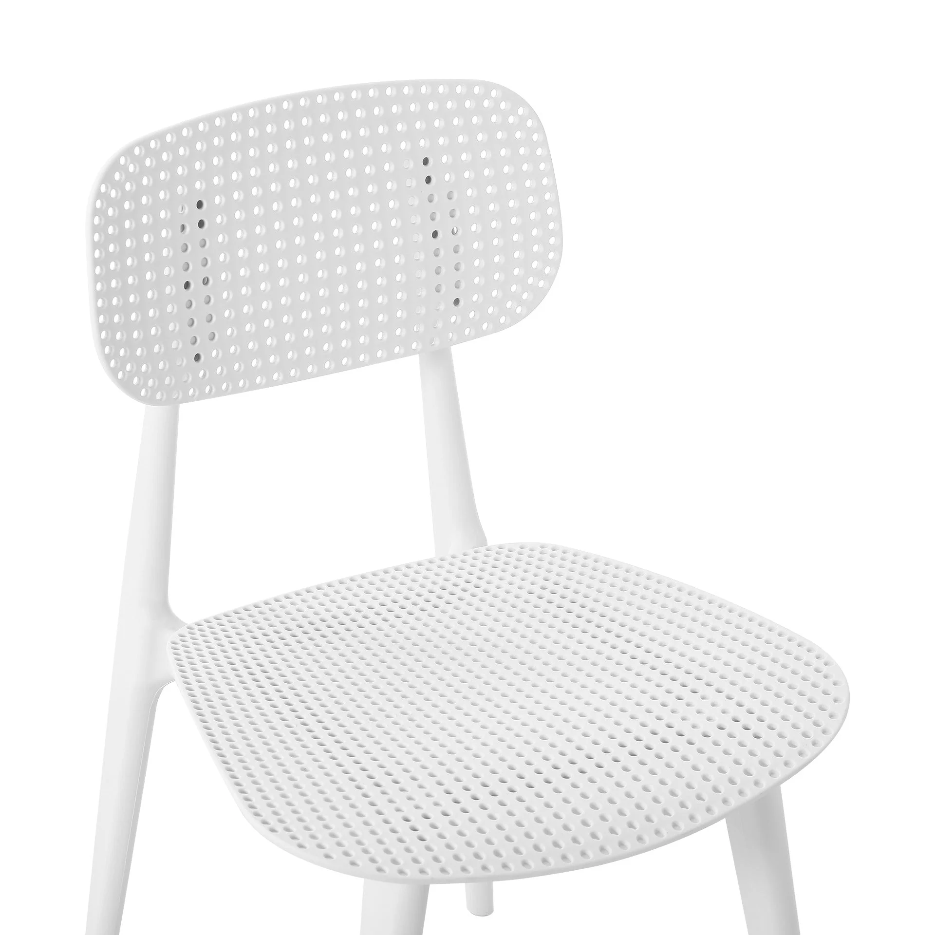 Elias Dining Chair - Set of 4 - White - Image 12
