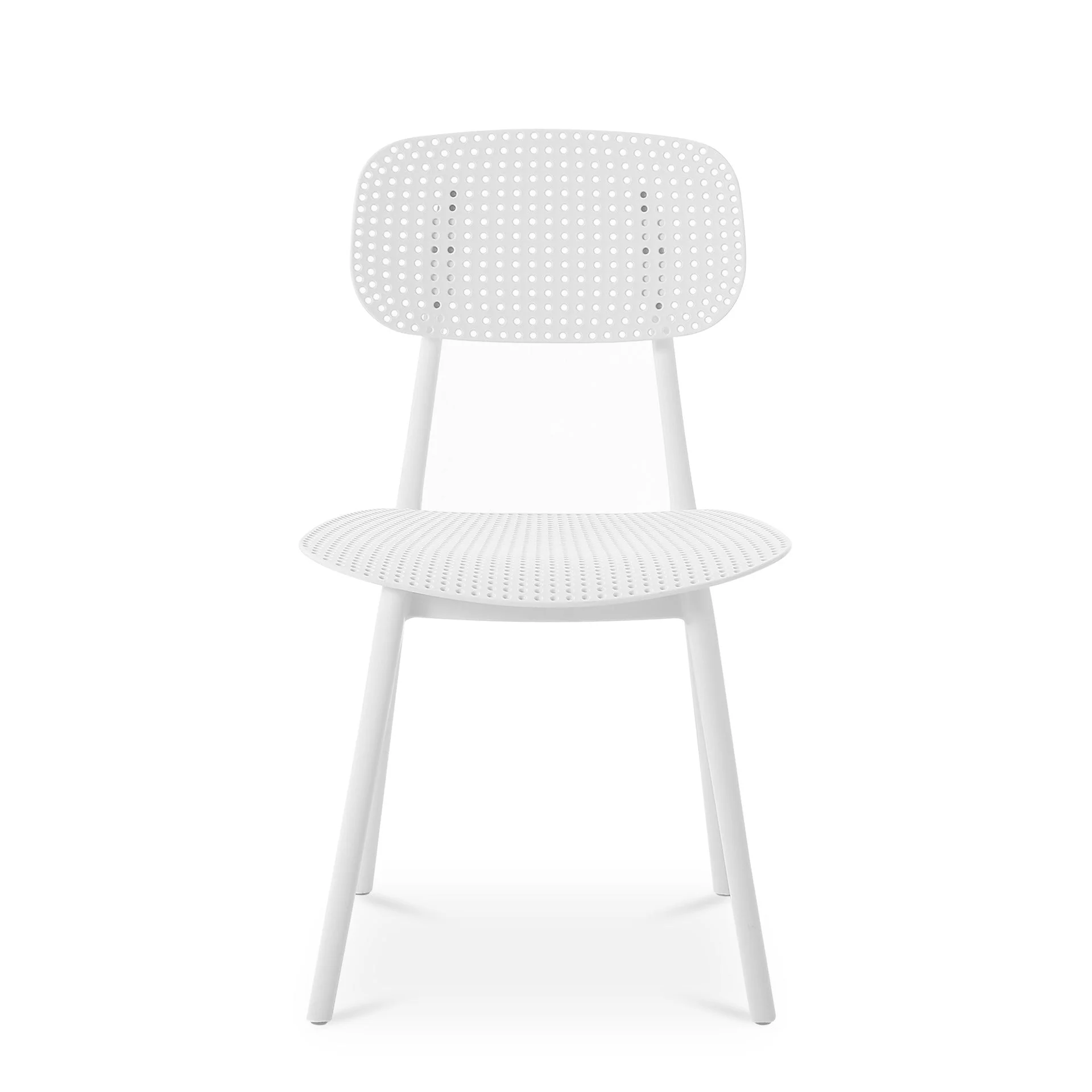 Elias Dining Chair - Set of 4 - White - Image 9