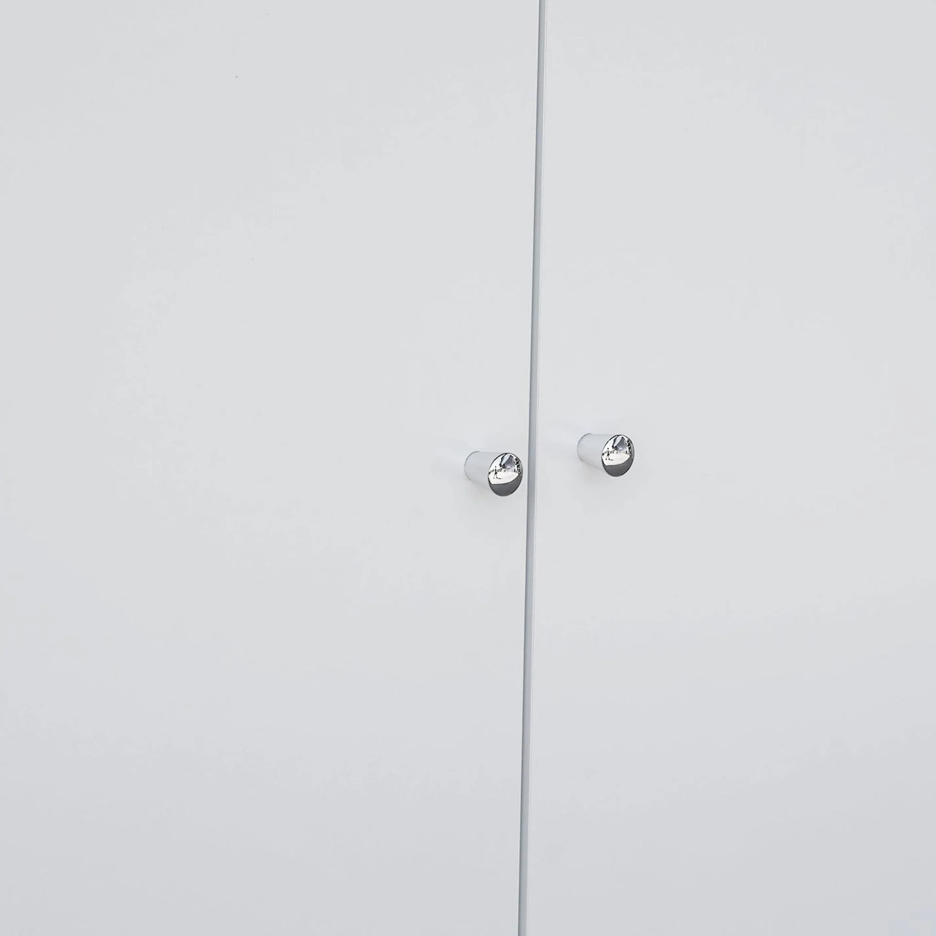 Ellis 2 Door Wardrobe - Oak + White - Image 9