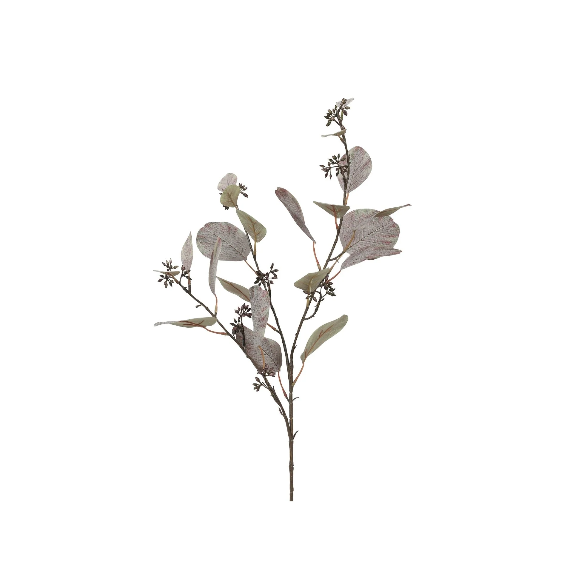 Eucalyptus Spray Round Purple 80cm
