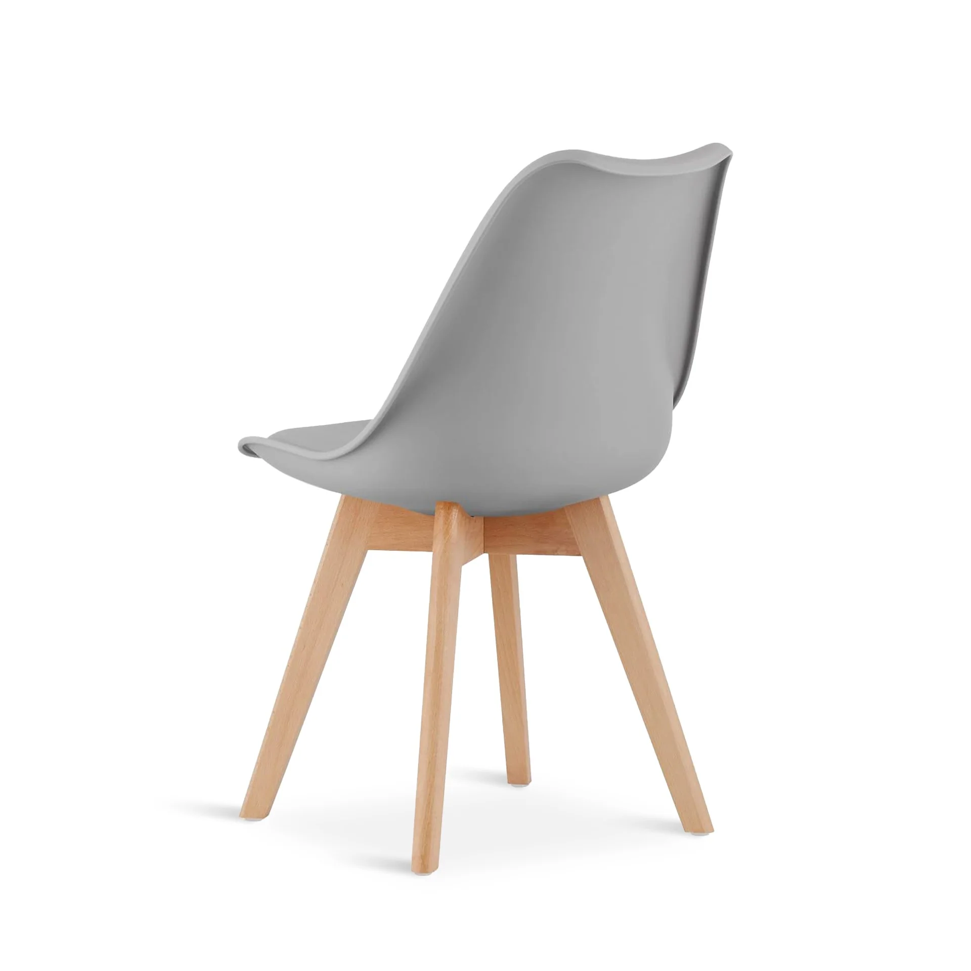 Evelyn Dining Chair Padded - Set of 4 - Grey - Image 7