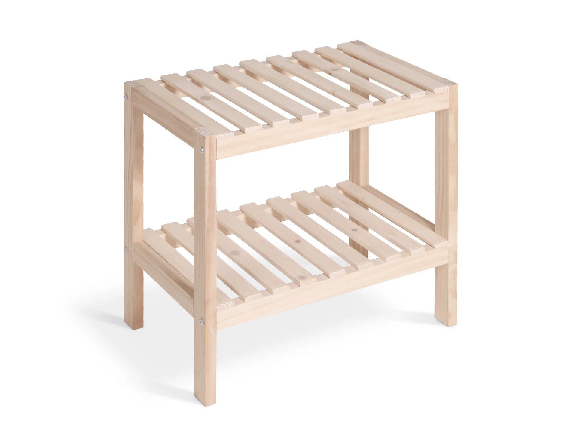 FARIS Wooden Storage Shelf - Oak - Image 2