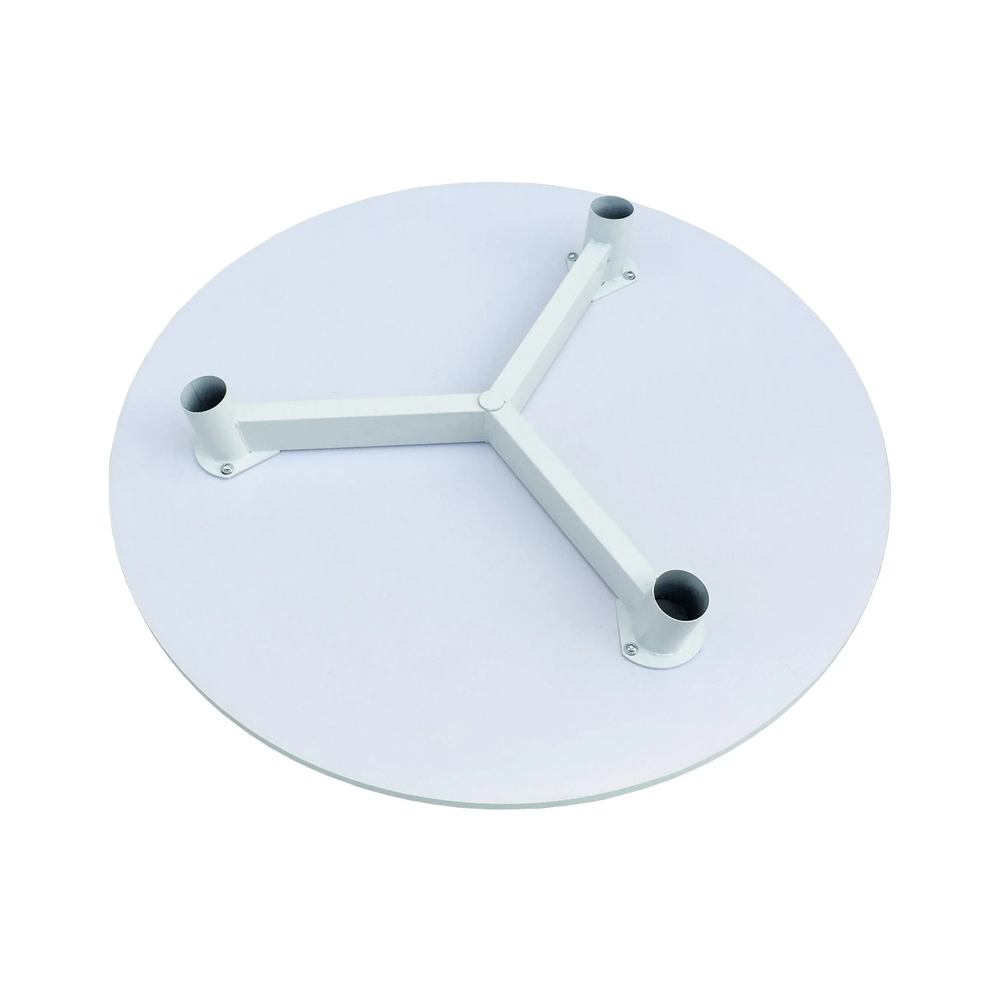 Finley Dining Table Round 80 x 76cm - White - Image 8